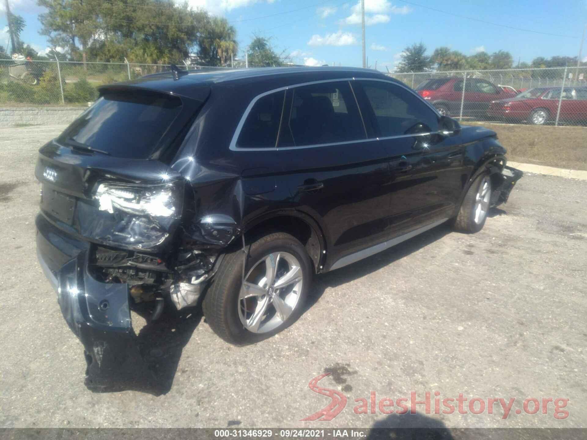 WA1CNAFY5L2099869 2020 AUDI Q5