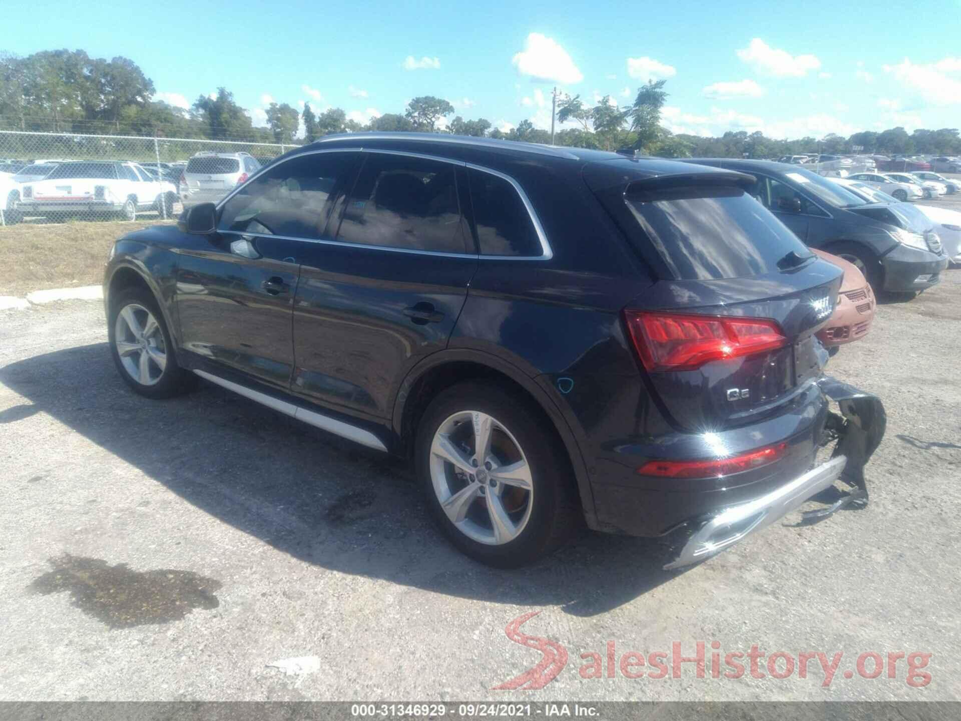 WA1CNAFY5L2099869 2020 AUDI Q5