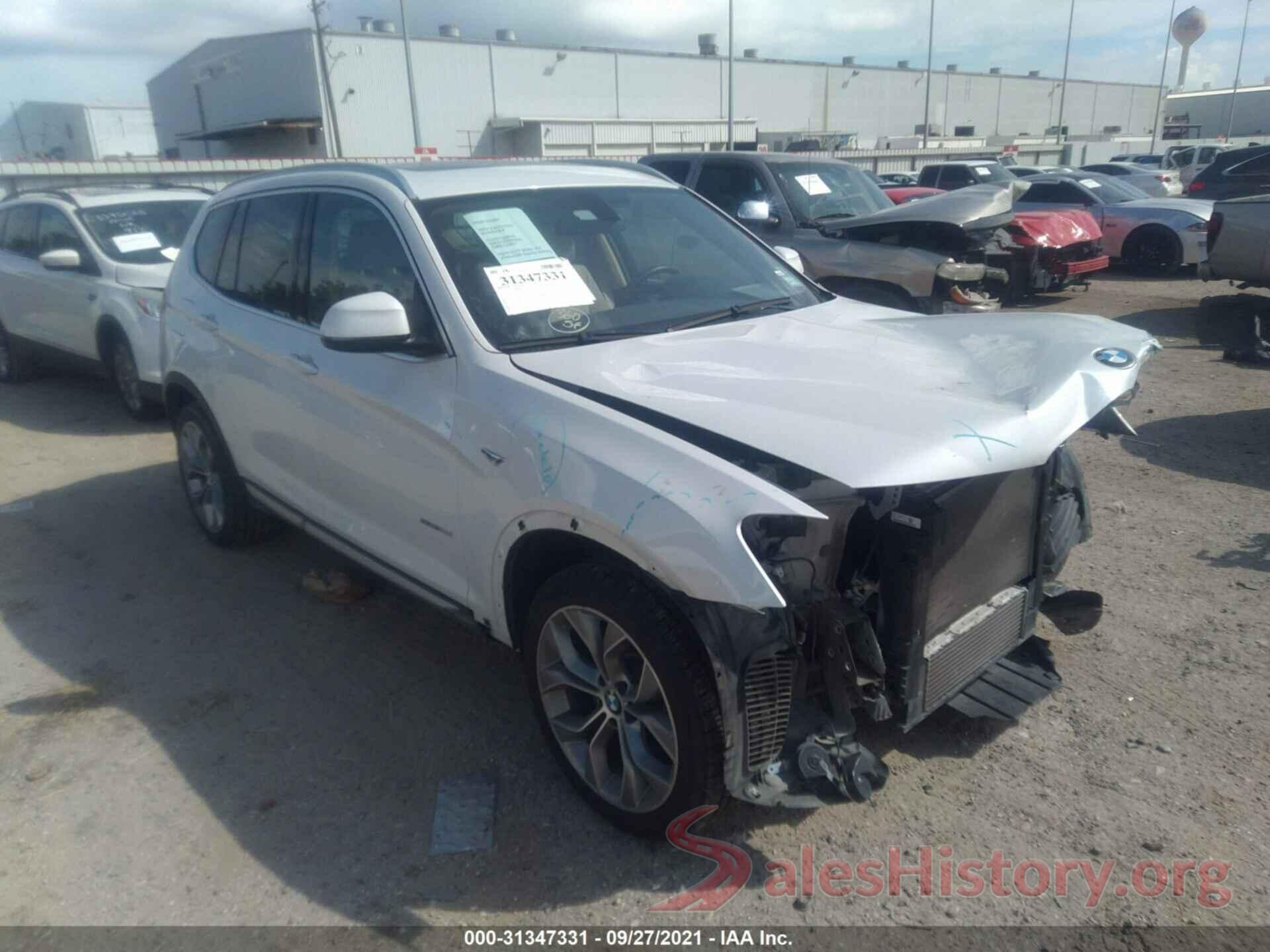 5UXWZ7C31H0V94395 2017 BMW X3