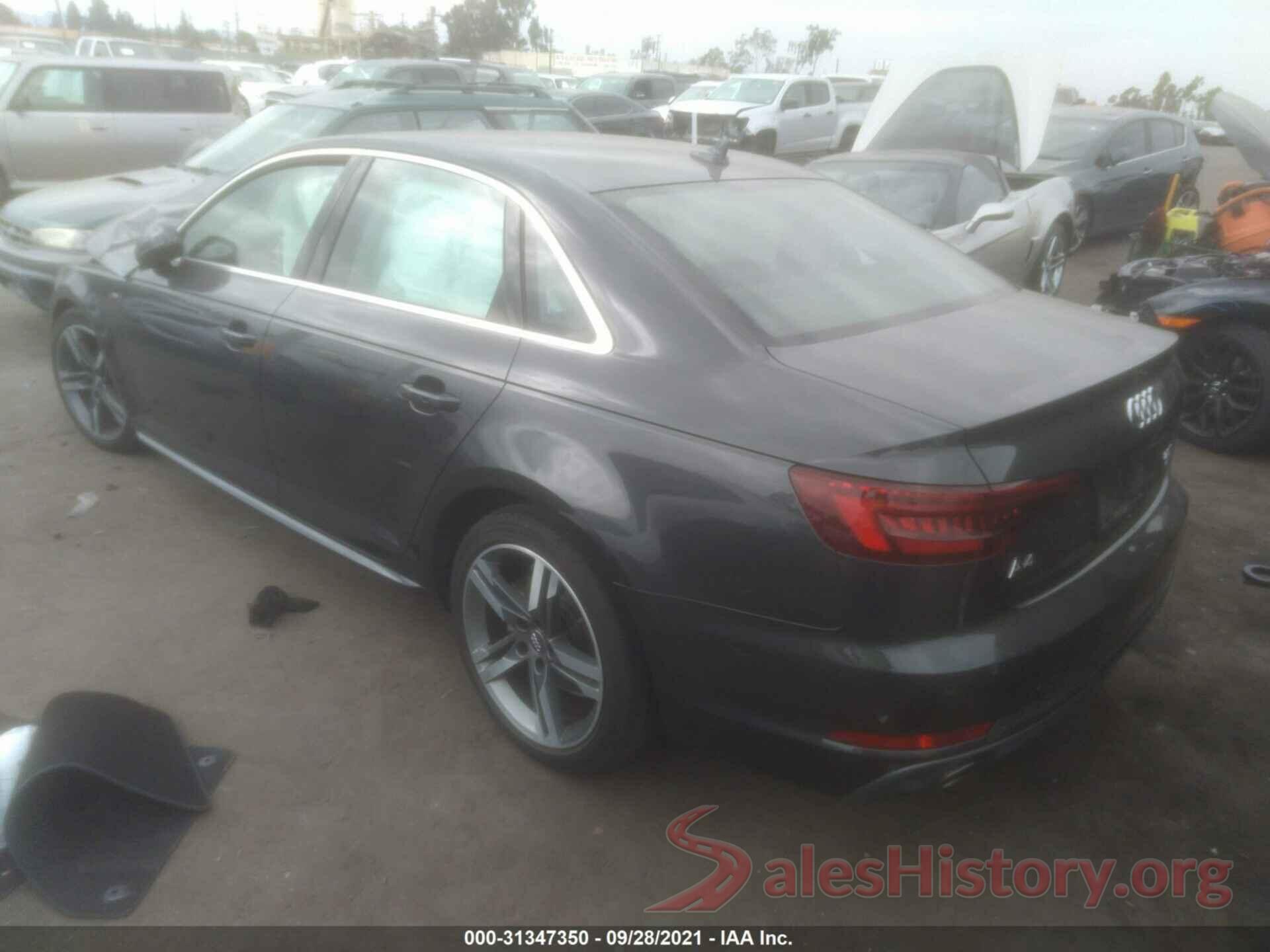 WAULMAF48JA007398 2018 AUDI A4