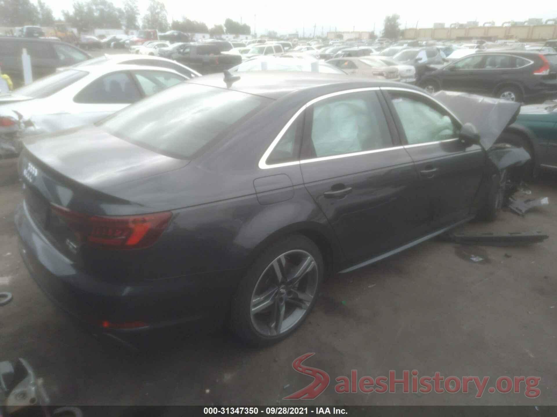 WAULMAF48JA007398 2018 AUDI A4