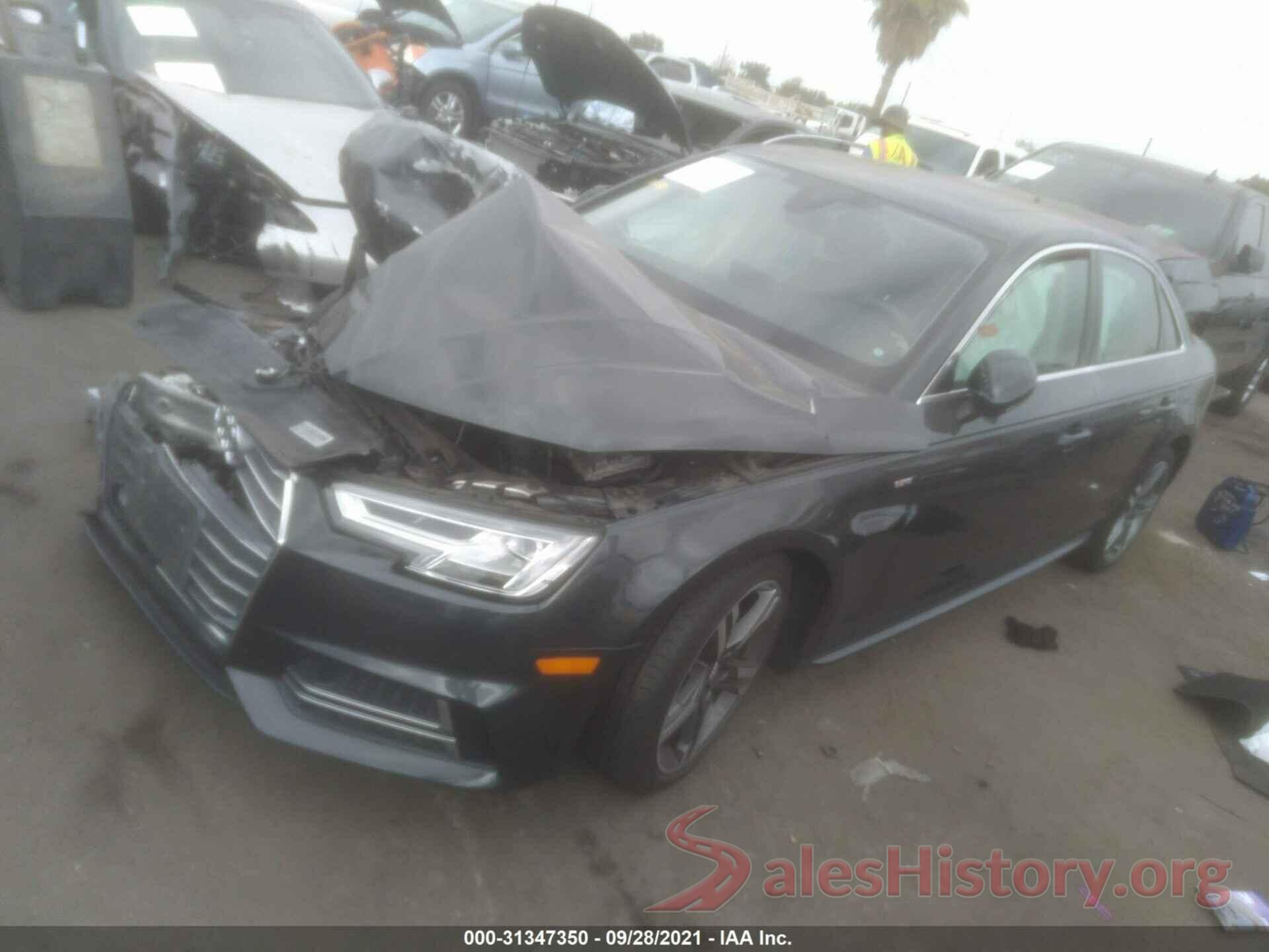 WAULMAF48JA007398 2018 AUDI A4