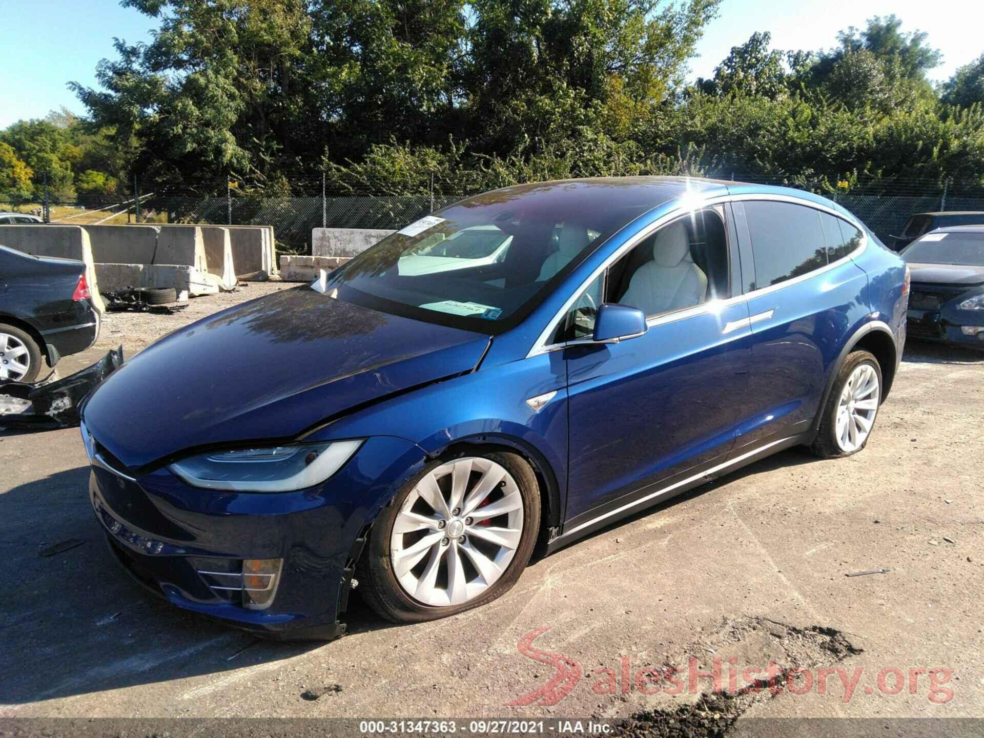 5YJXCBE47GFF00071 2016 TESLA MODEL X