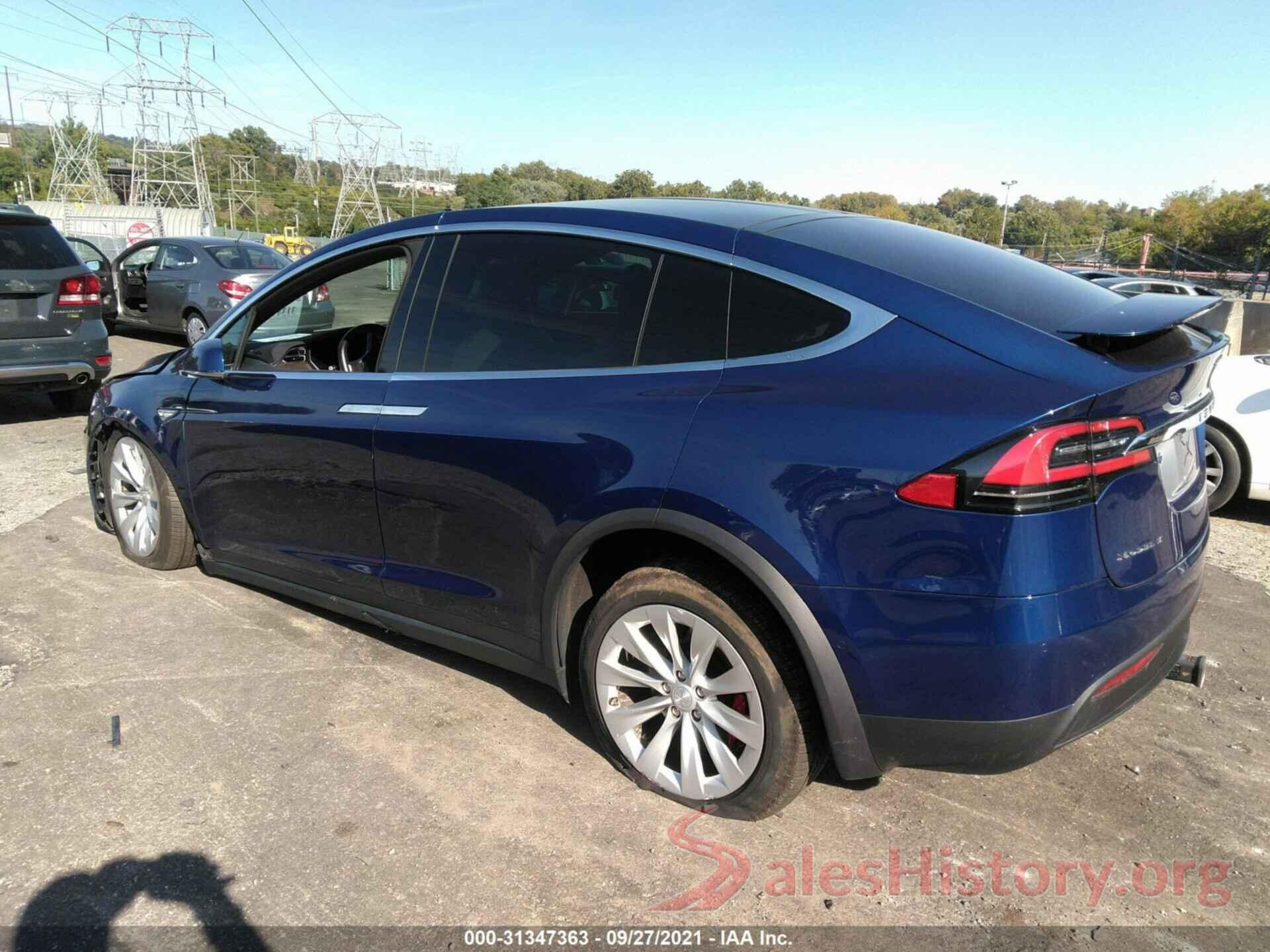 5YJXCBE47GFF00071 2016 TESLA MODEL X