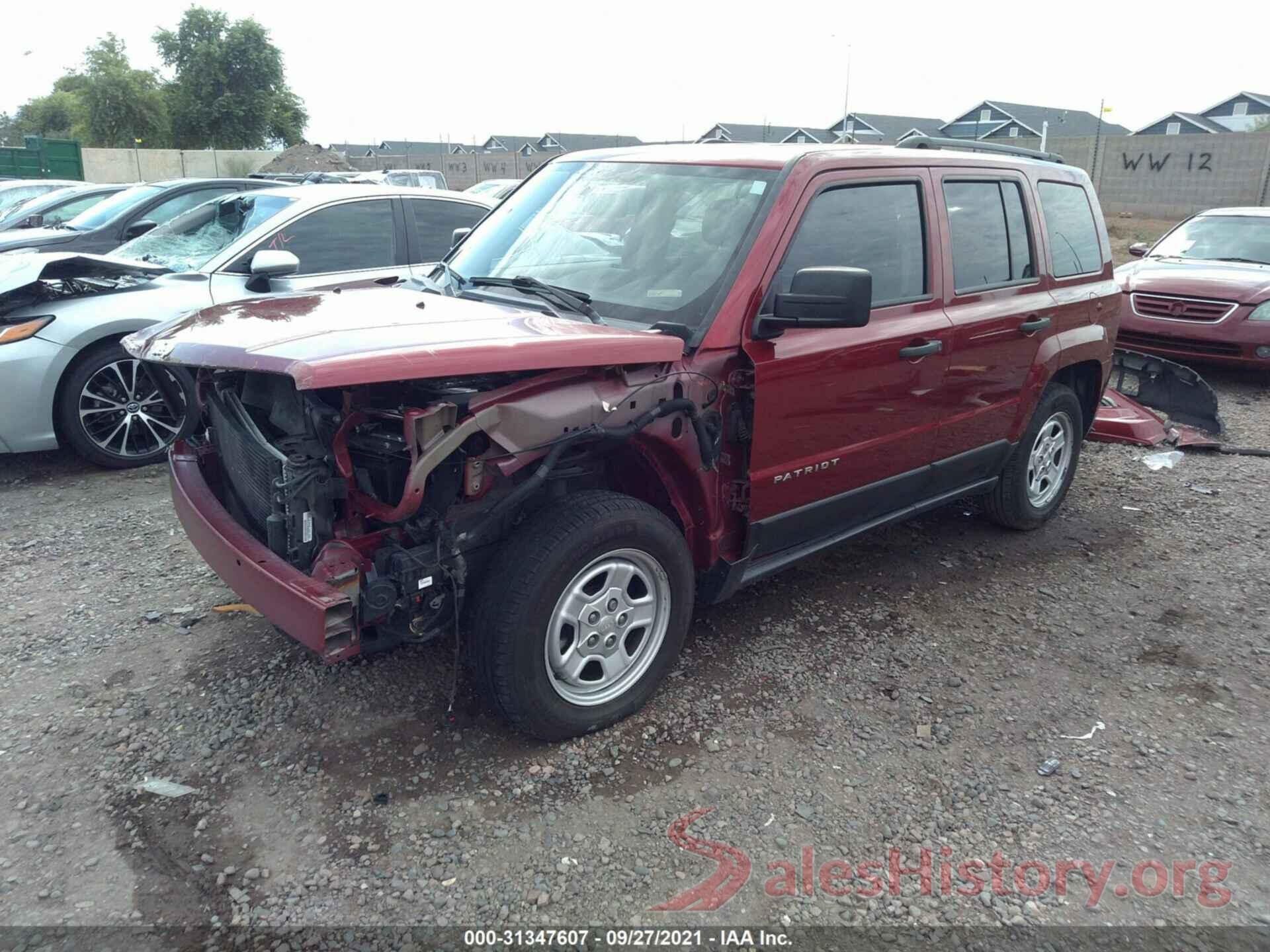 1C4NJPBA9GD710518 2016 JEEP PATRIOT