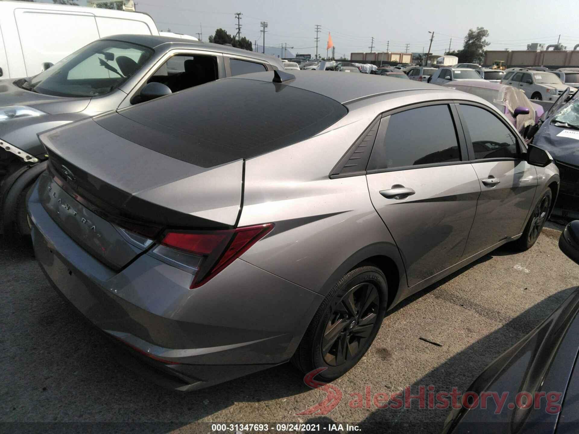 KMHLS4AG4MU120825 2021 HYUNDAI ELANTRA