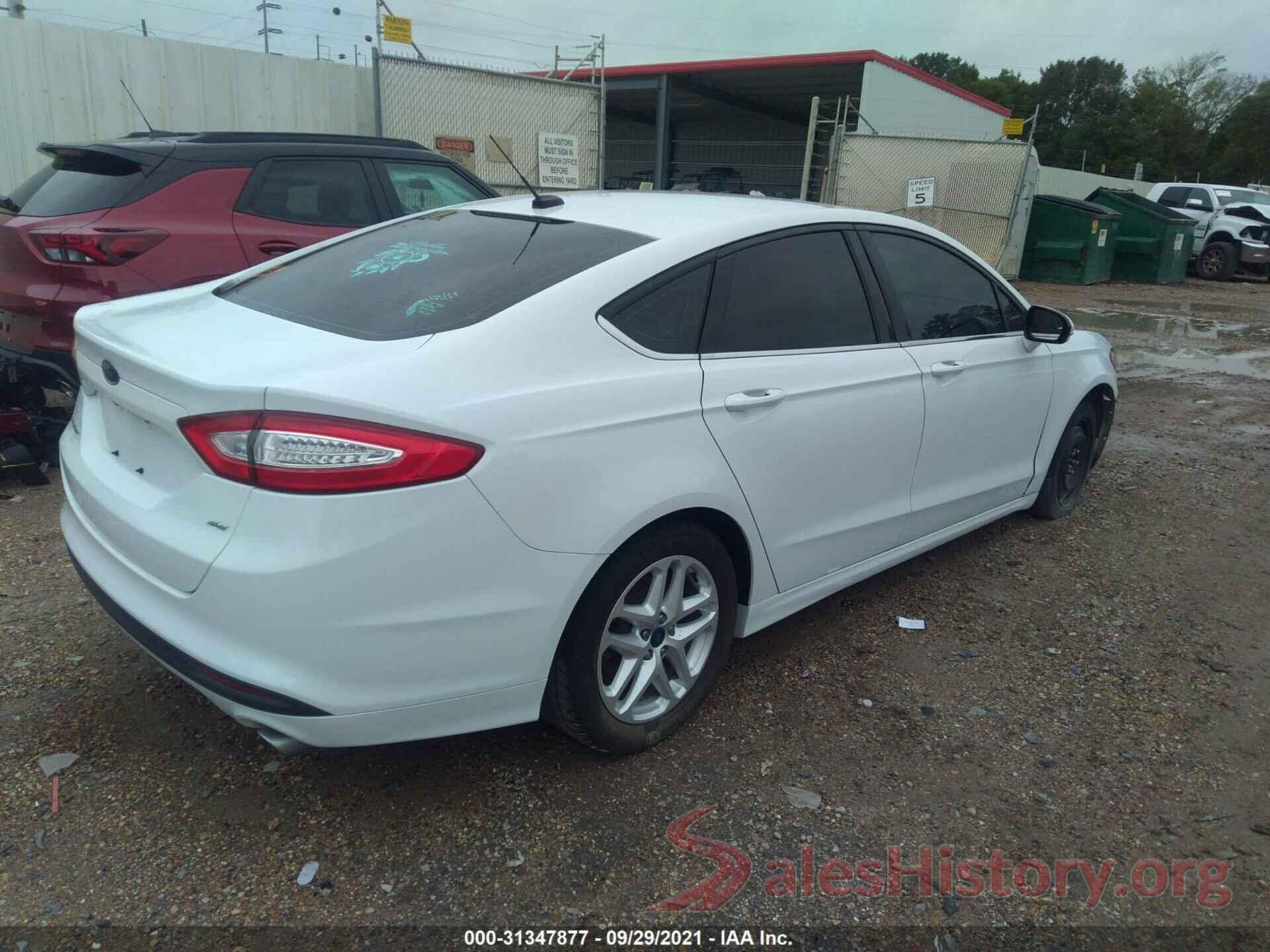 1FA6P0H71G5101543 2016 FORD FUSION