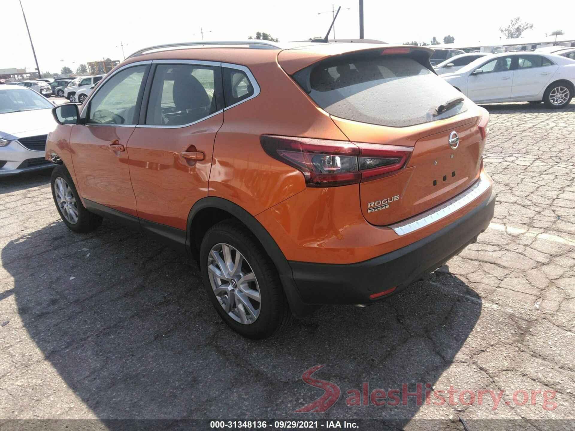 JN1BJ1BV3MW308256 2021 NISSAN ROGUE SPORT