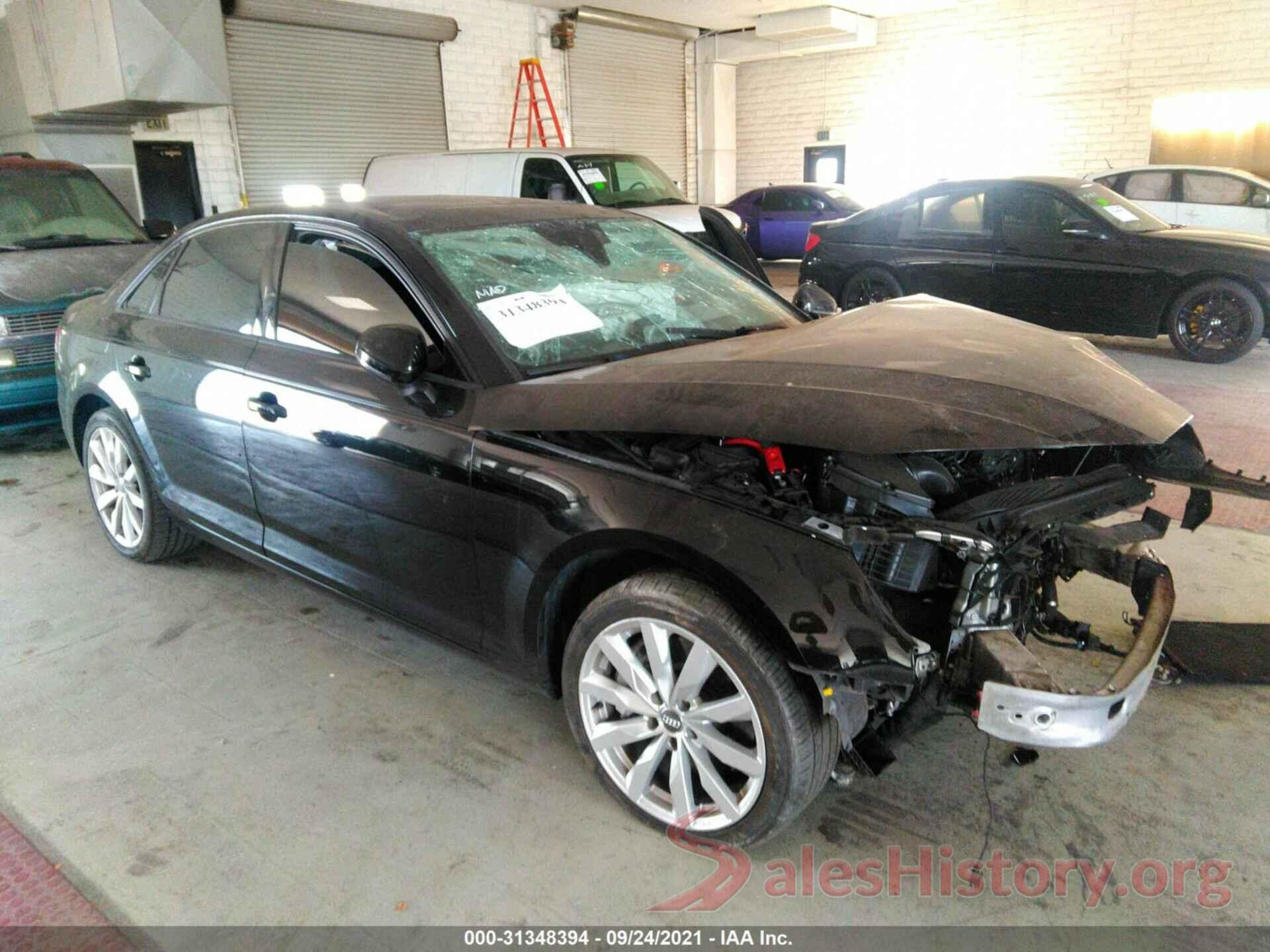 WAUGNAF40HN015013 2017 AUDI A4