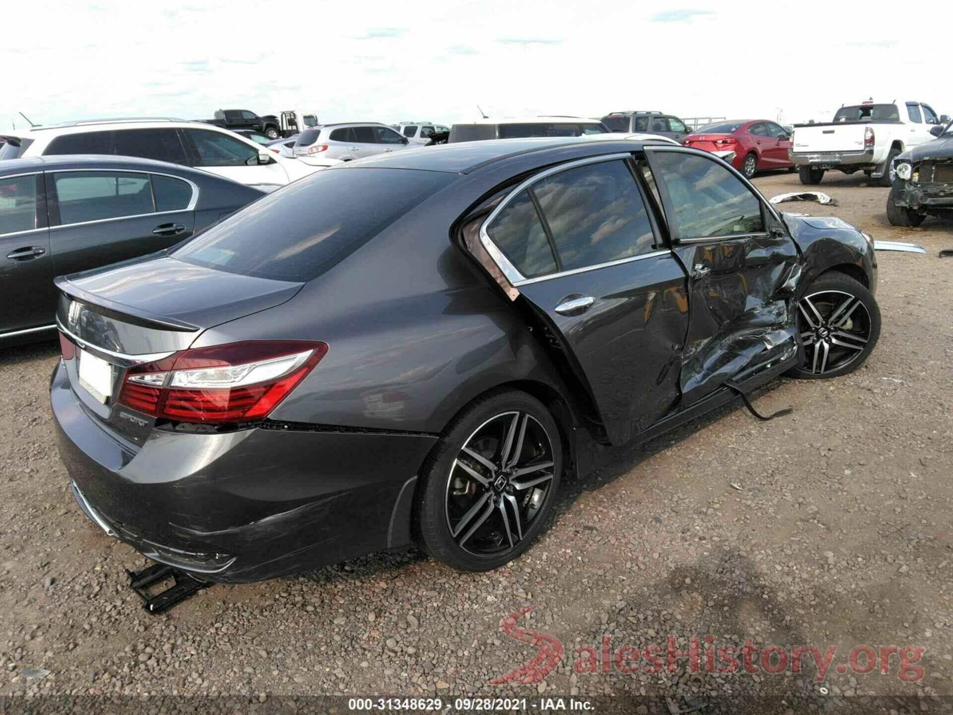 1HGCR2F51GA090010 2016 HONDA ACCORD SEDAN