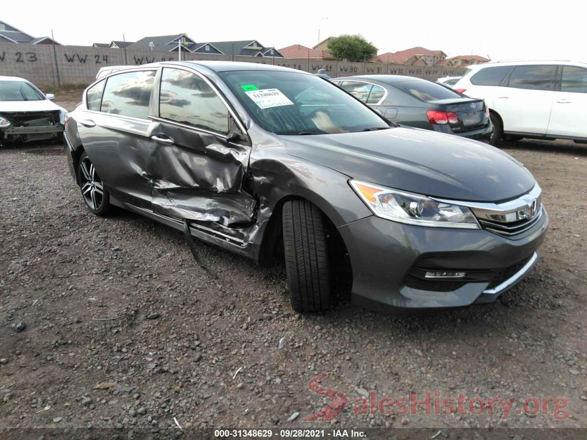 1HGCR2F51GA090010 2016 HONDA ACCORD SEDAN