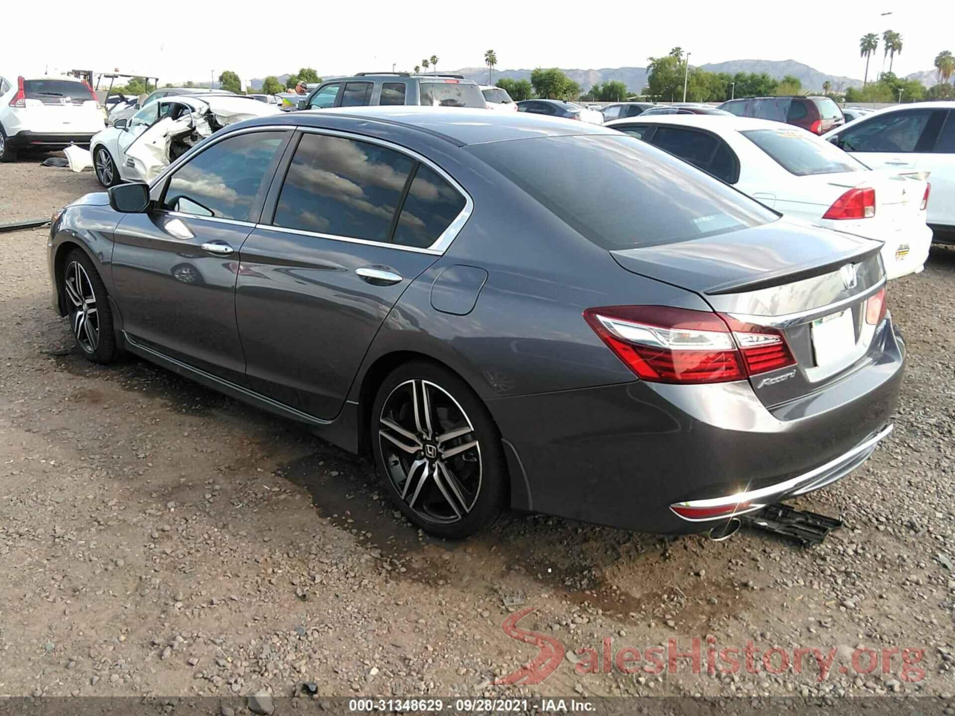 1HGCR2F51GA090010 2016 HONDA ACCORD SEDAN