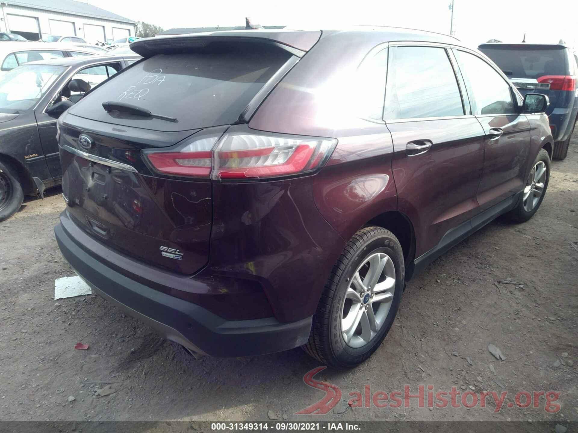 2FMPK4J94LBA78258 2020 FORD EDGE