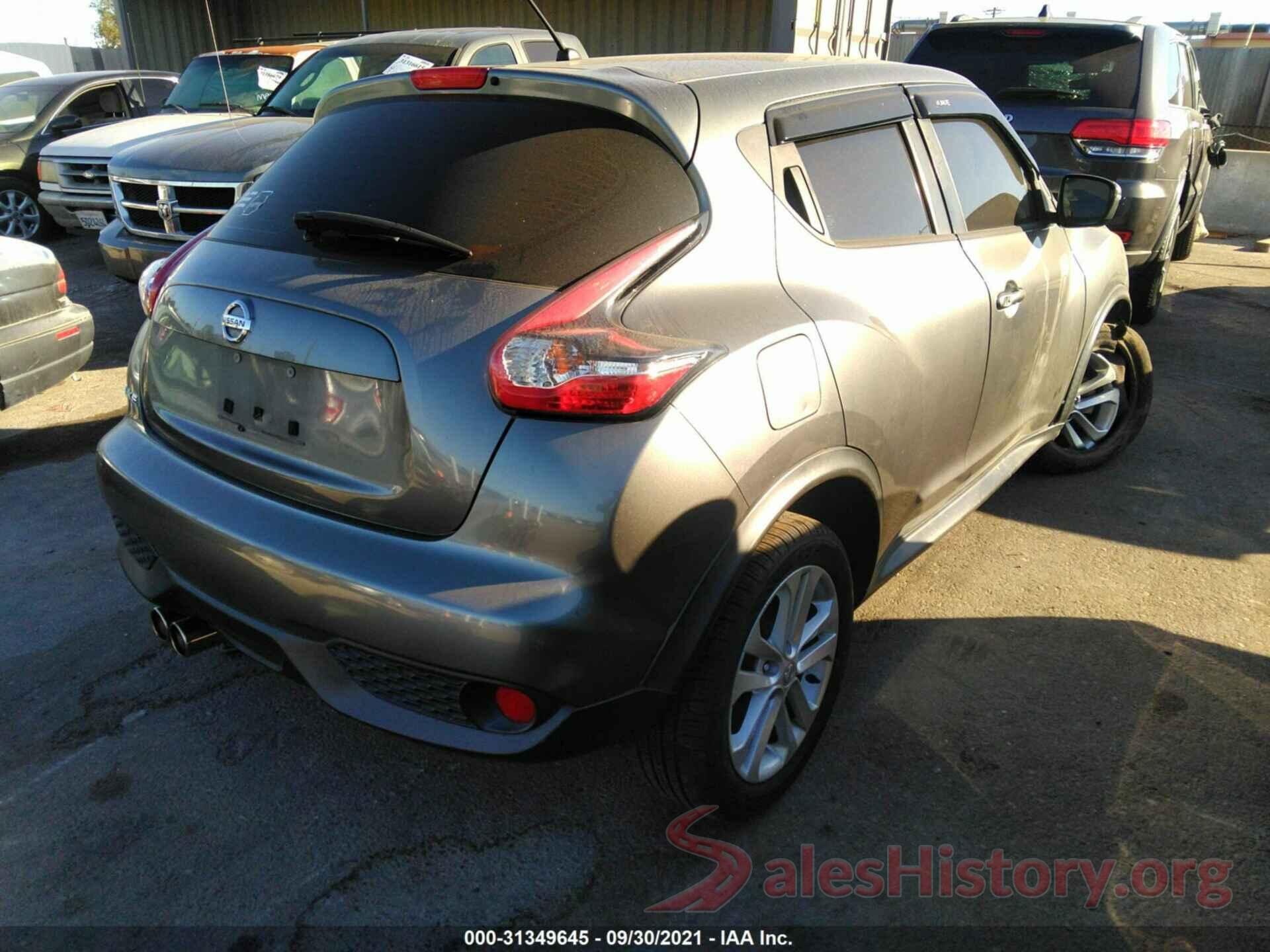 JN8AF5MR0GT607814 2016 NISSAN JUKE