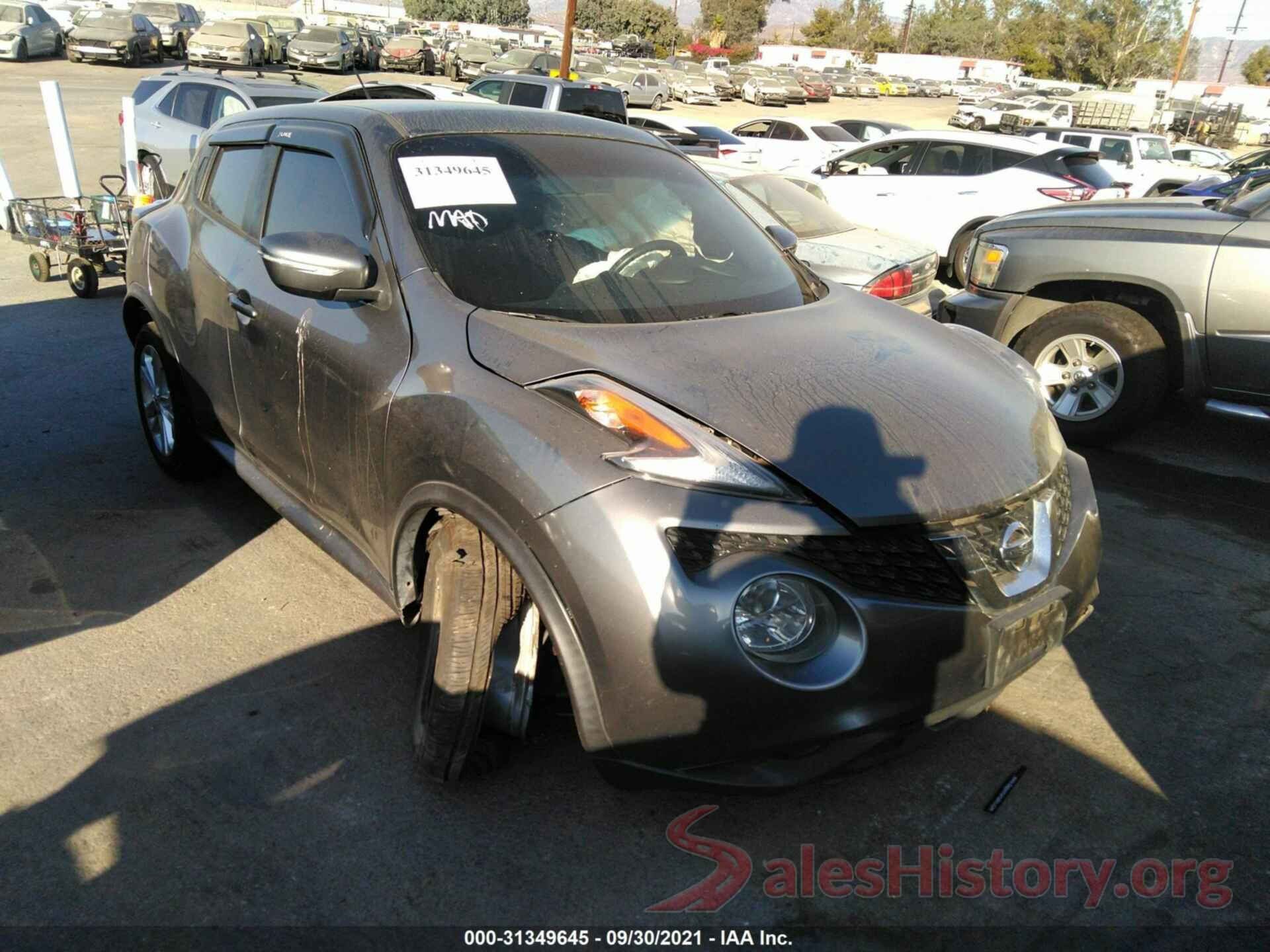 JN8AF5MR0GT607814 2016 NISSAN JUKE