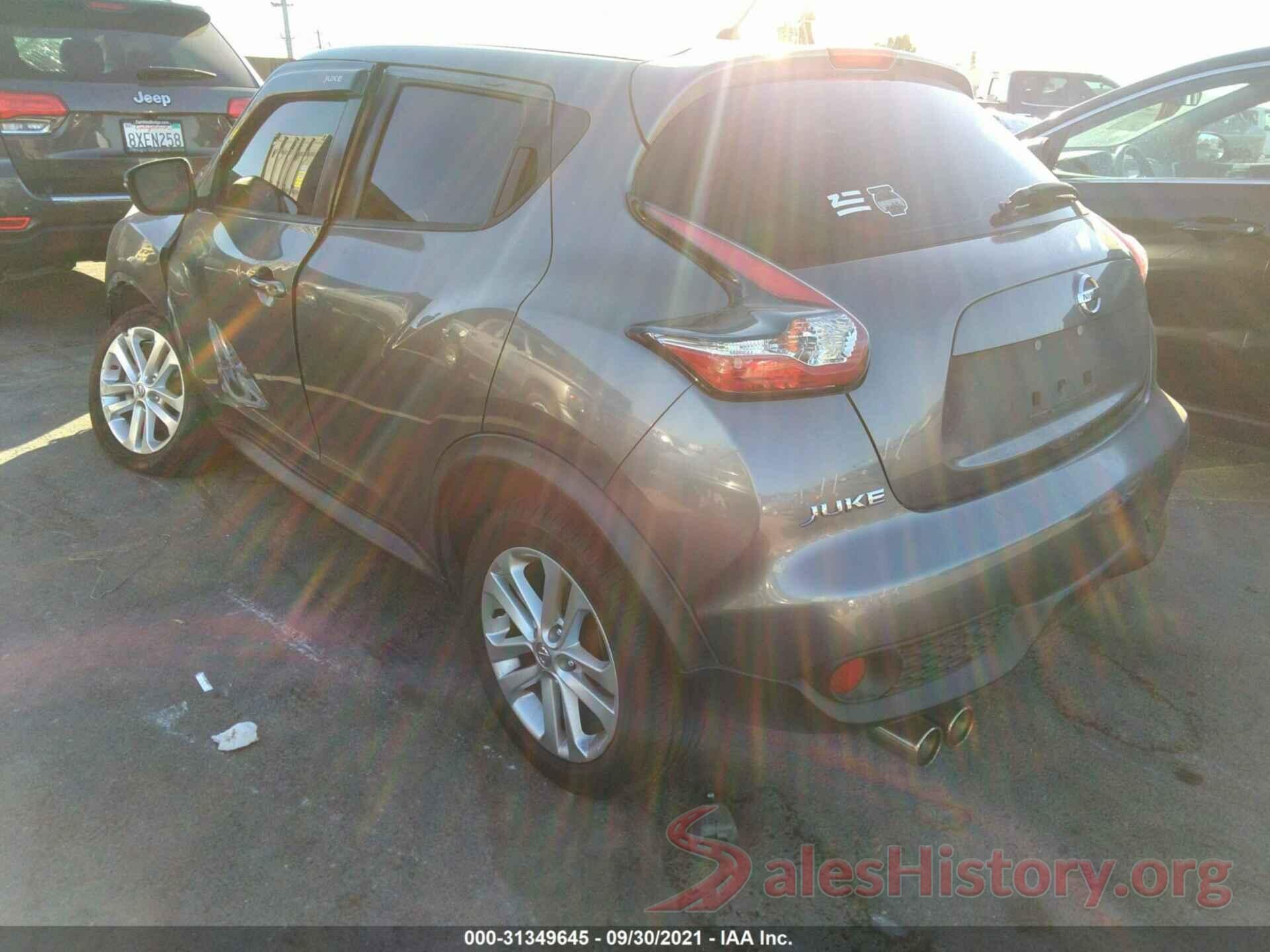 JN8AF5MR0GT607814 2016 NISSAN JUKE