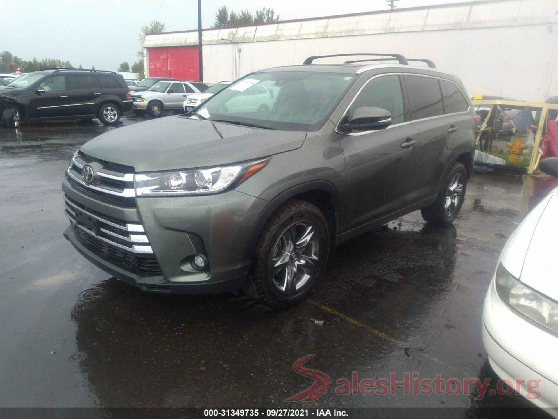 5TDDZRFH7KS991643 2019 TOYOTA HIGHLANDER