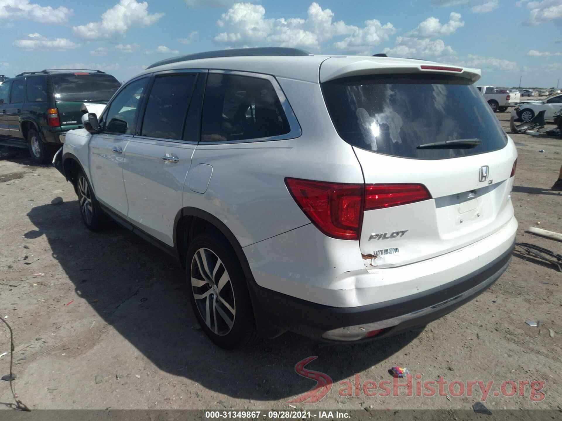 5FNYF6H93HB102042 2017 HONDA PILOT