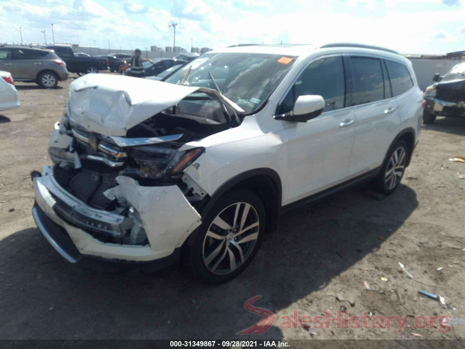 5FNYF6H93HB102042 2017 HONDA PILOT