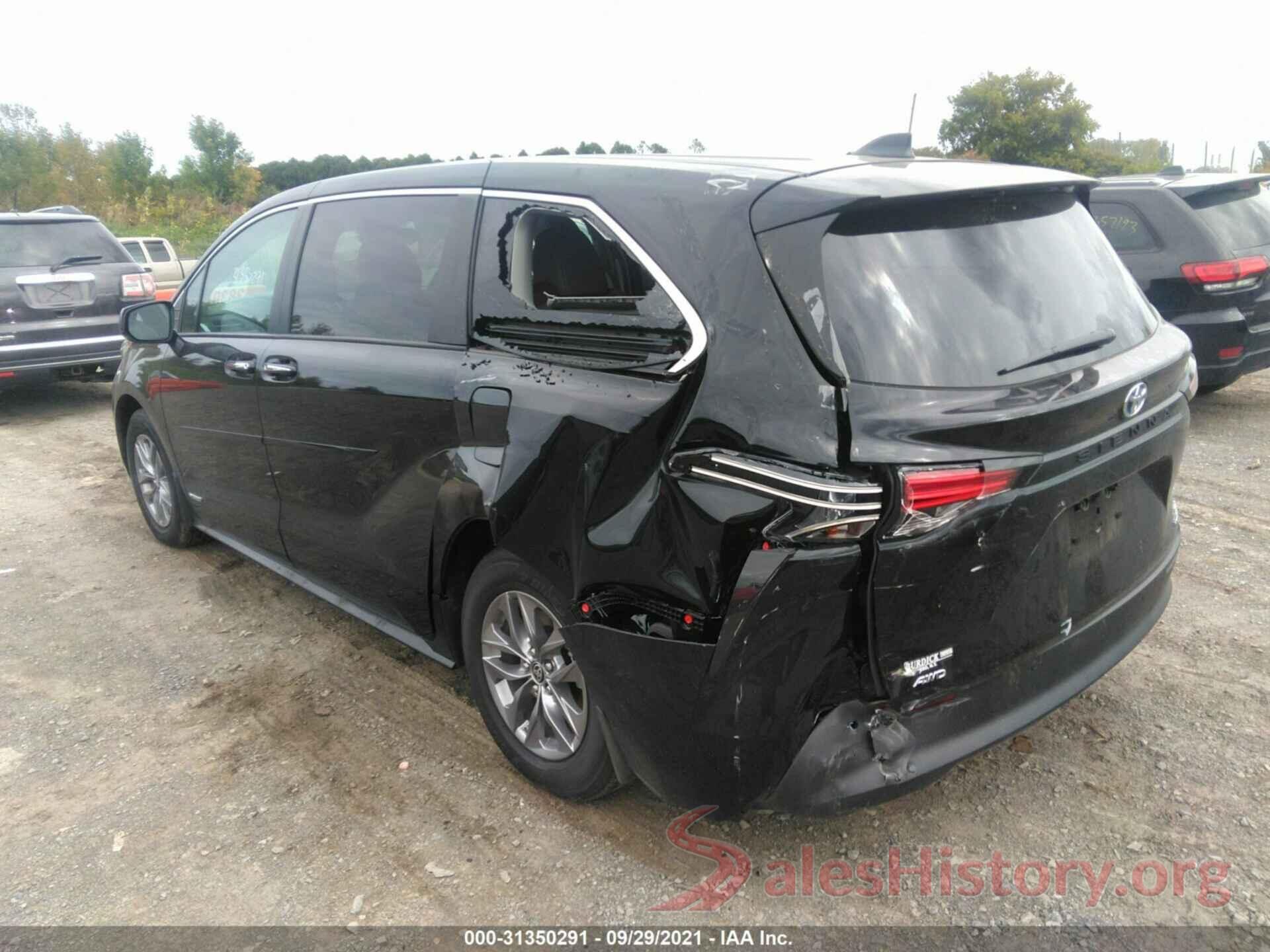 5TDYSKFC9MS024312 2021 TOYOTA SIENNA