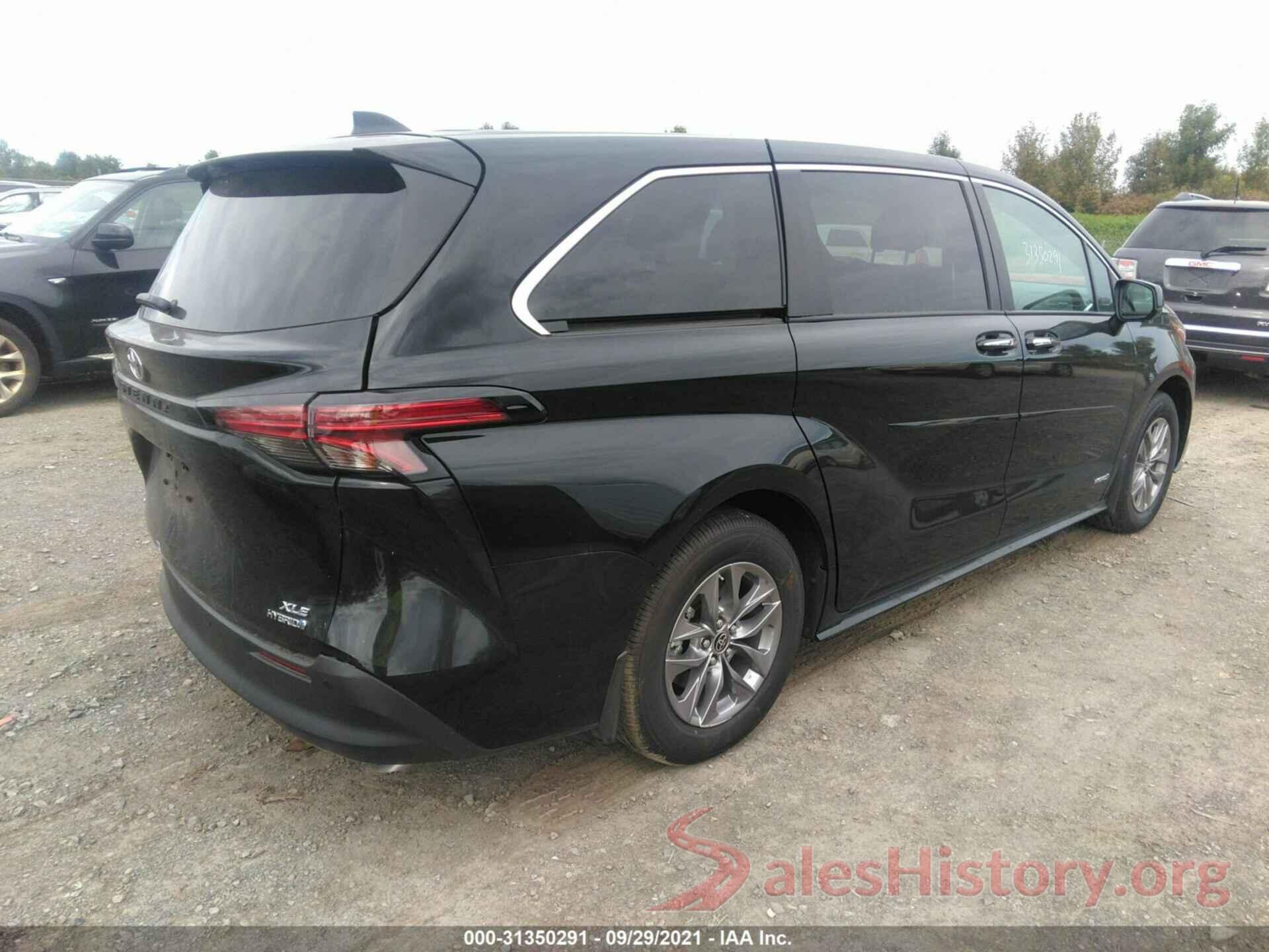 5TDYSKFC9MS024312 2021 TOYOTA SIENNA