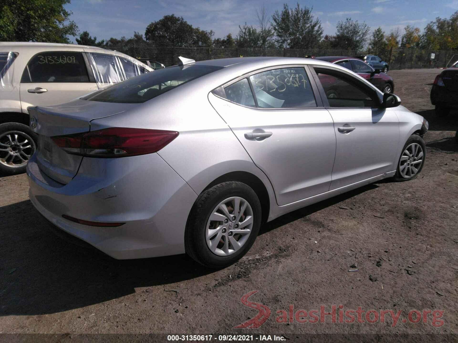 5NPD74LF0HH209967 2017 HYUNDAI ELANTRA