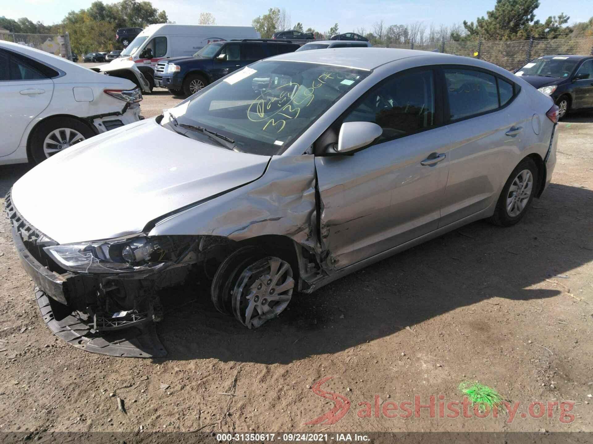 5NPD74LF0HH209967 2017 HYUNDAI ELANTRA