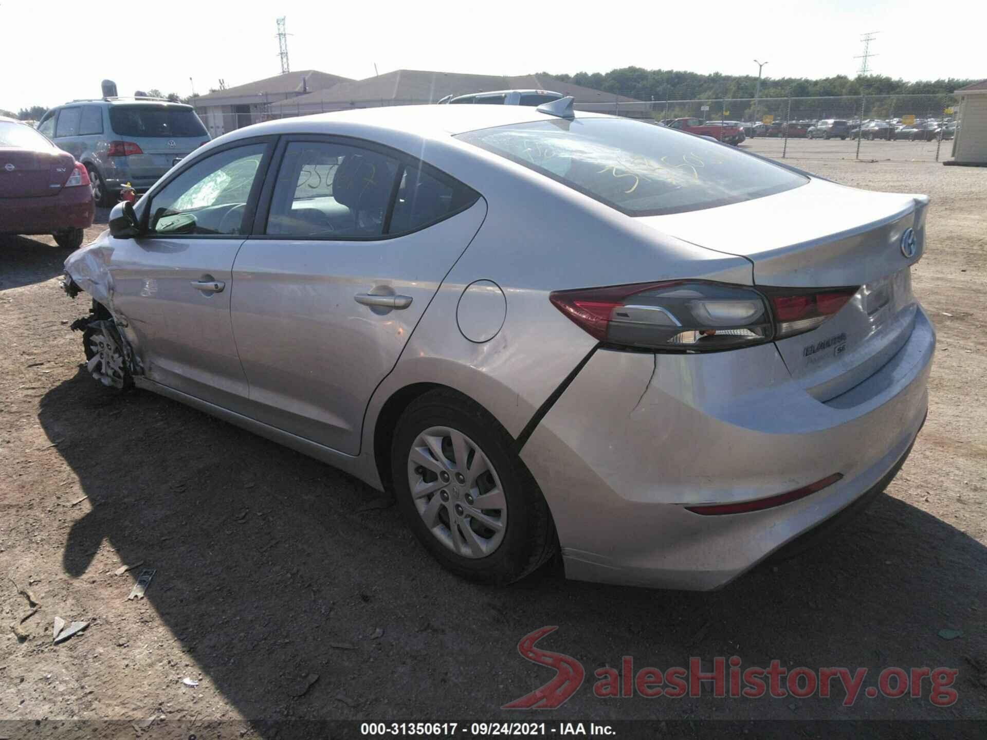 5NPD74LF0HH209967 2017 HYUNDAI ELANTRA