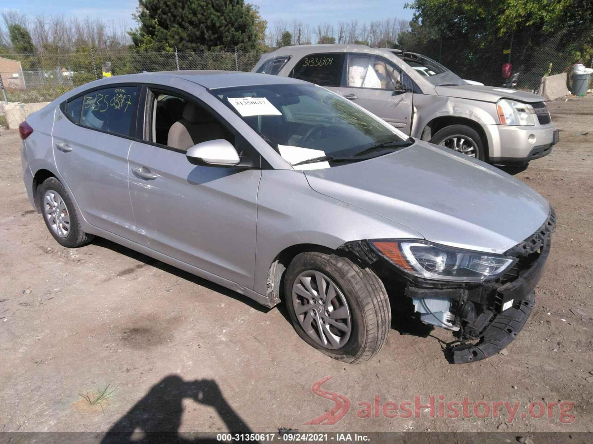 5NPD74LF0HH209967 2017 HYUNDAI ELANTRA