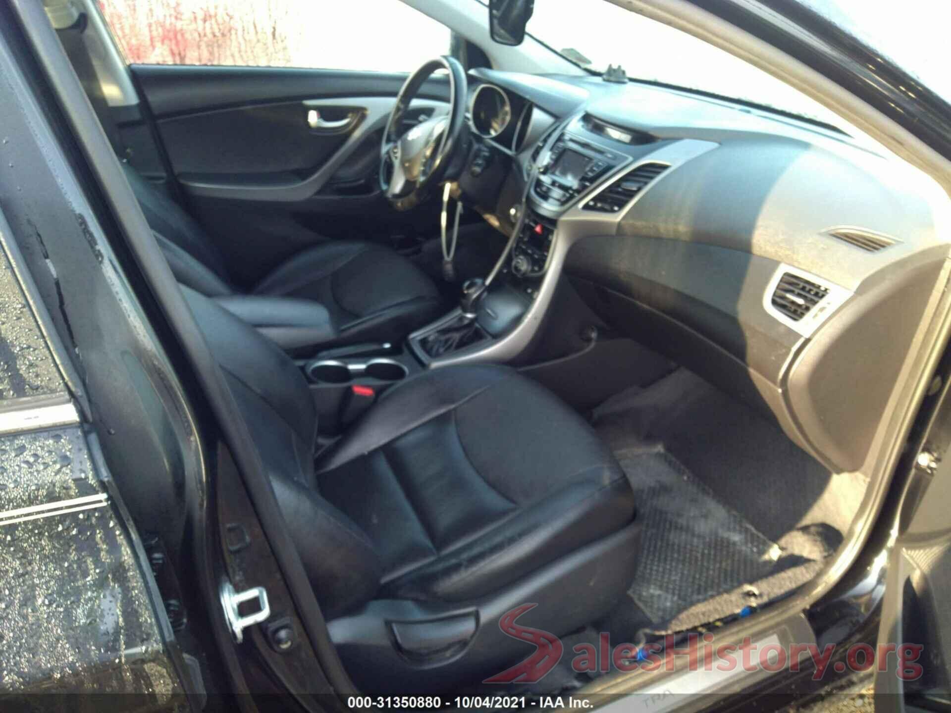 KMHDH4AE9GU552347 2016 HYUNDAI ELANTRA