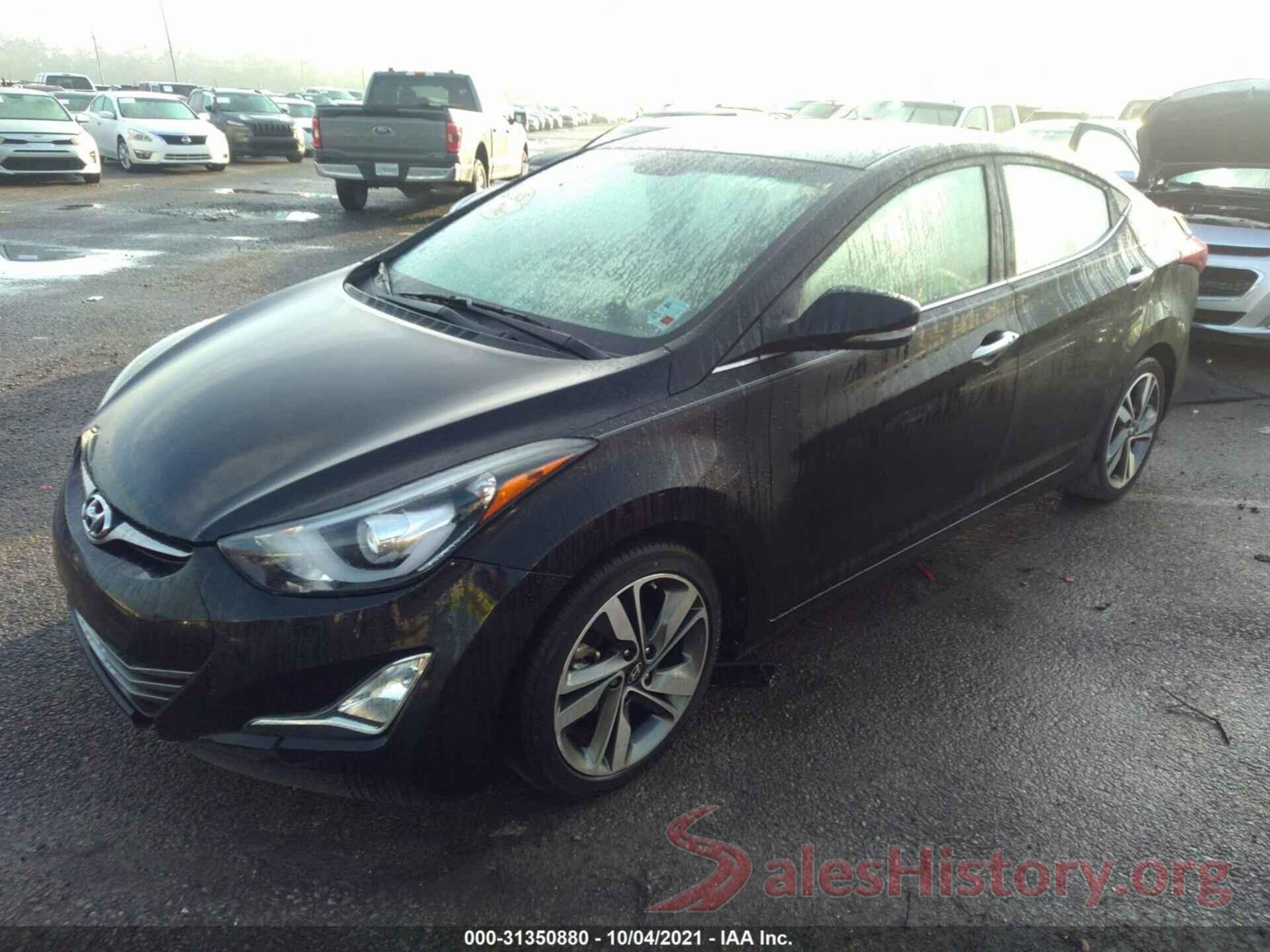 KMHDH4AE9GU552347 2016 HYUNDAI ELANTRA