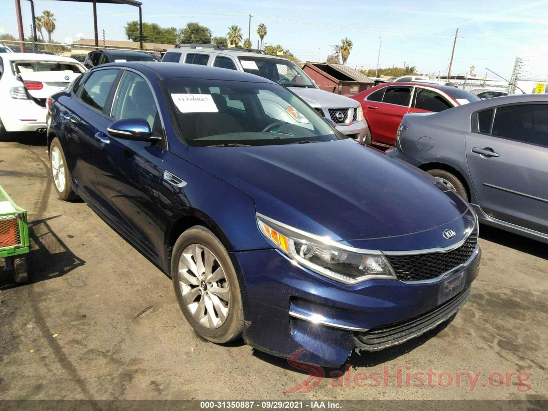 5XXGT4L32GG003641 2016 KIA OPTIMA