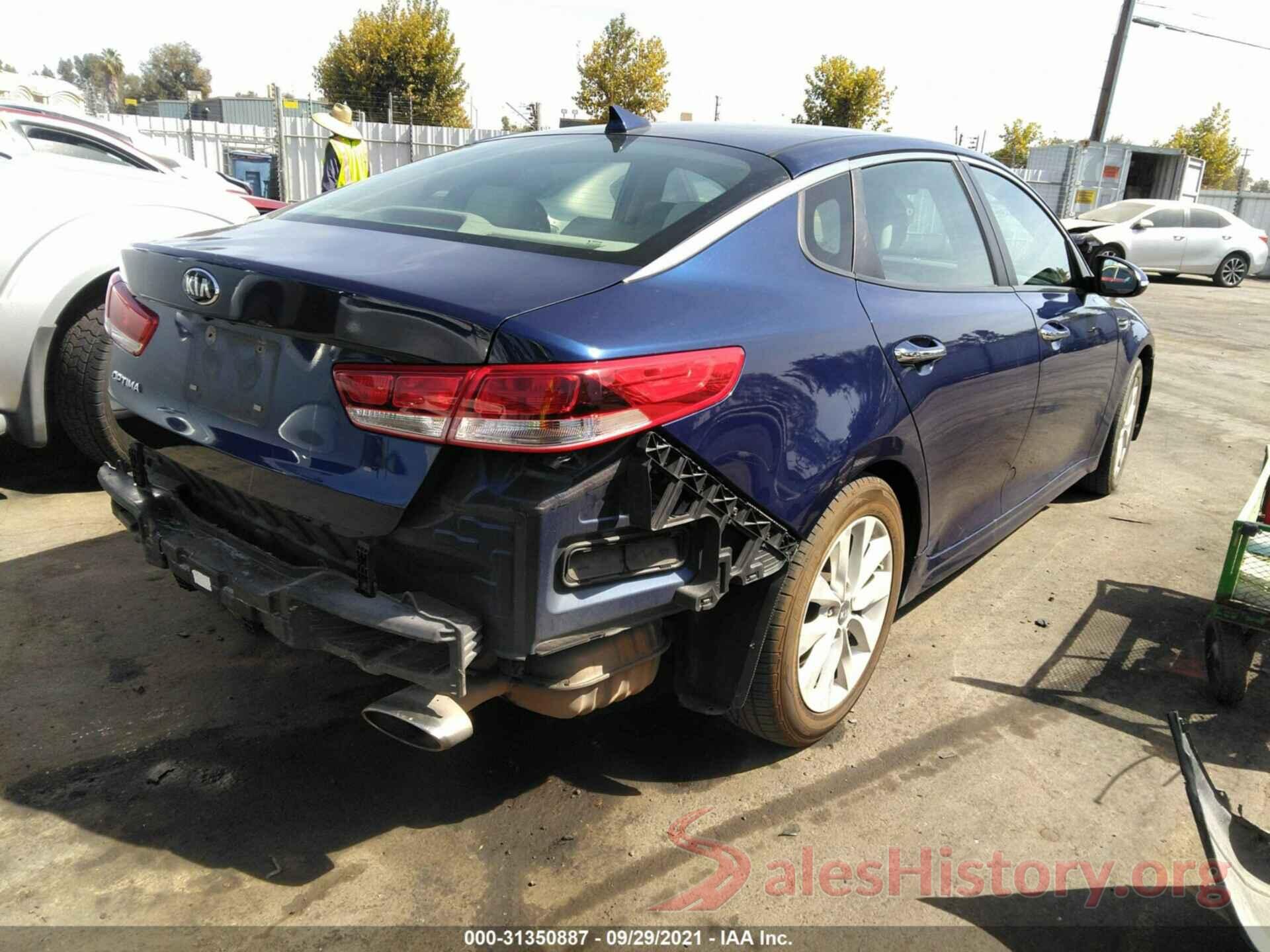 5XXGT4L32GG003641 2016 KIA OPTIMA