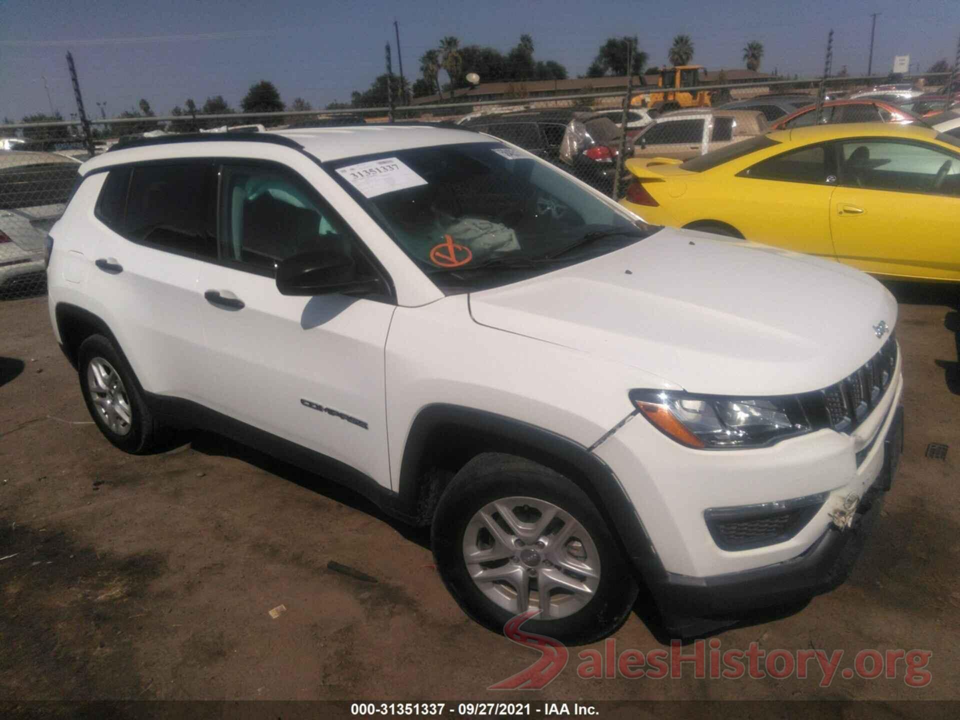 3C4NJCAB6JT226214 2018 JEEP COMPASS