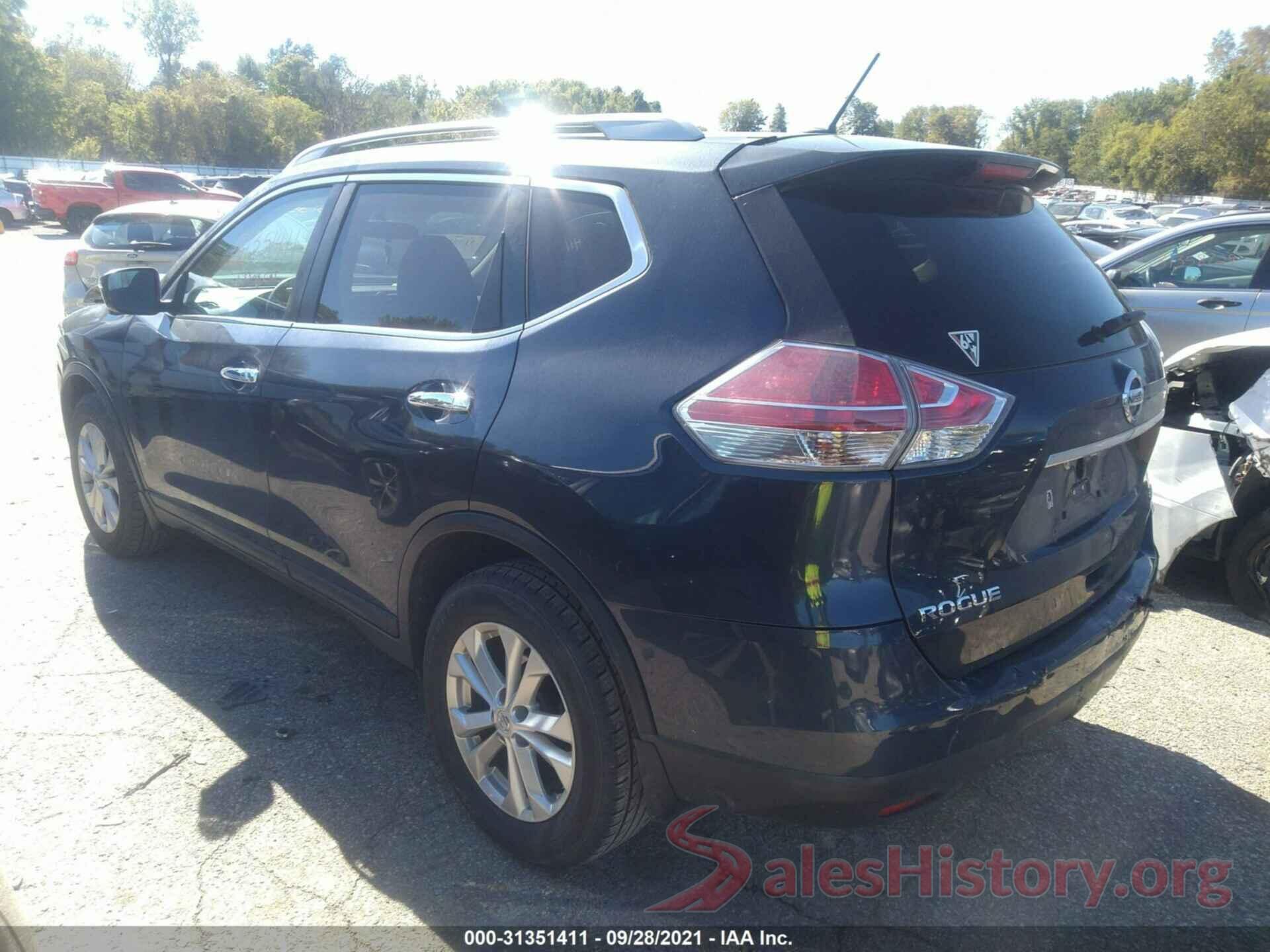 5N1AT2MV9GC800491 2016 NISSAN ROGUE