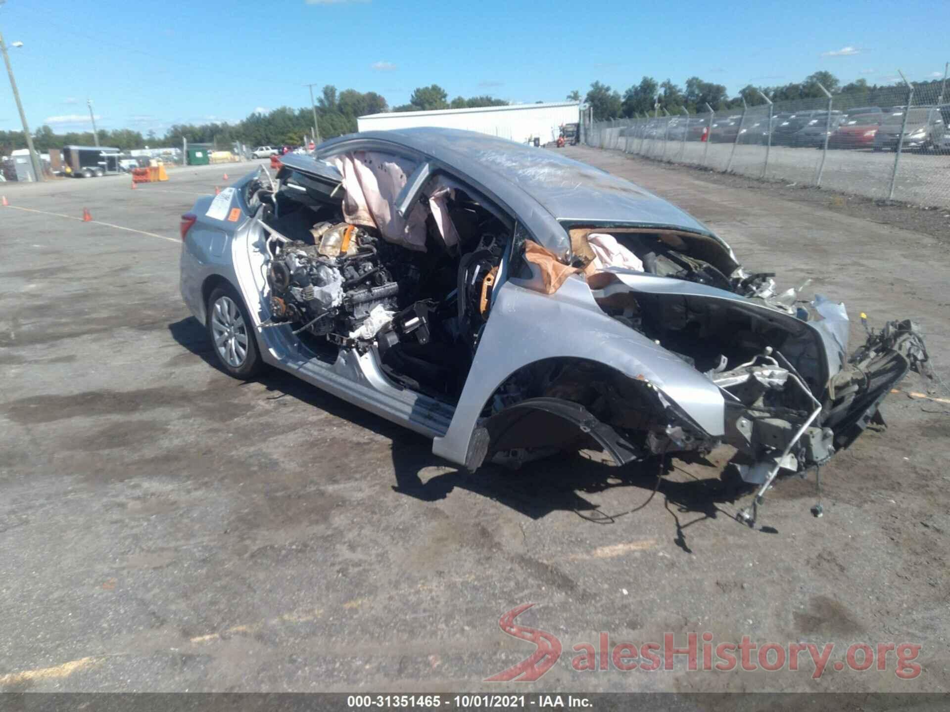 3N1AB7AP6KY360324 2019 NISSAN SENTRA