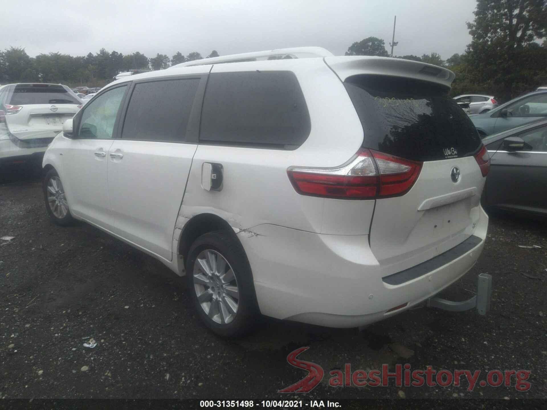 5TDDK3DC5GS136469 2016 TOYOTA SIENNA