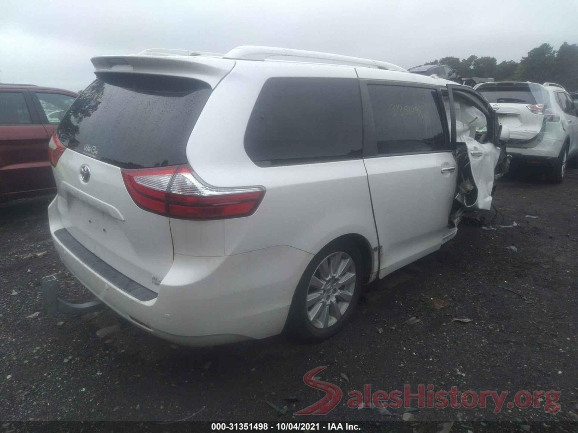 5TDDK3DC5GS136469 2016 TOYOTA SIENNA