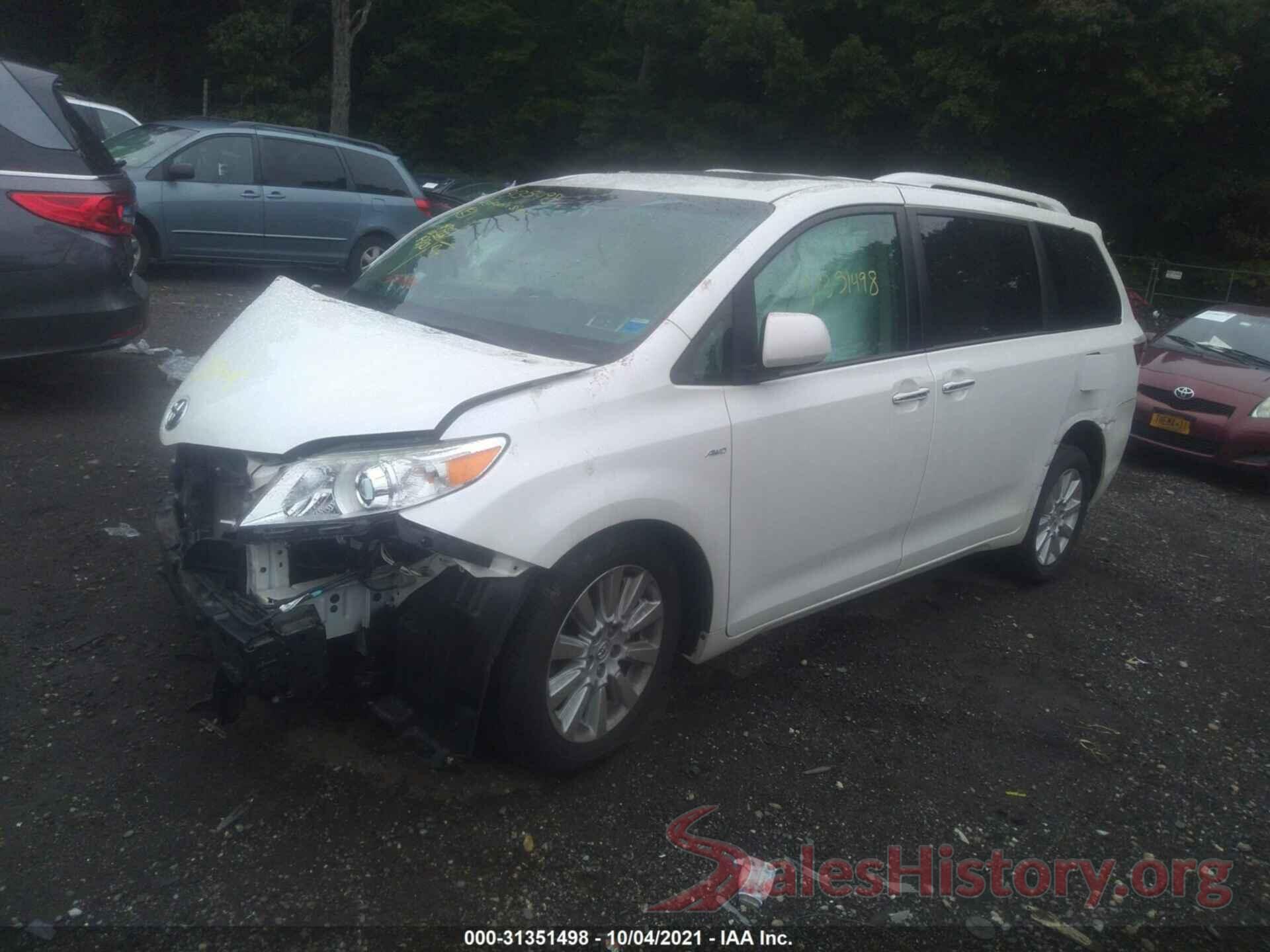 5TDDK3DC5GS136469 2016 TOYOTA SIENNA