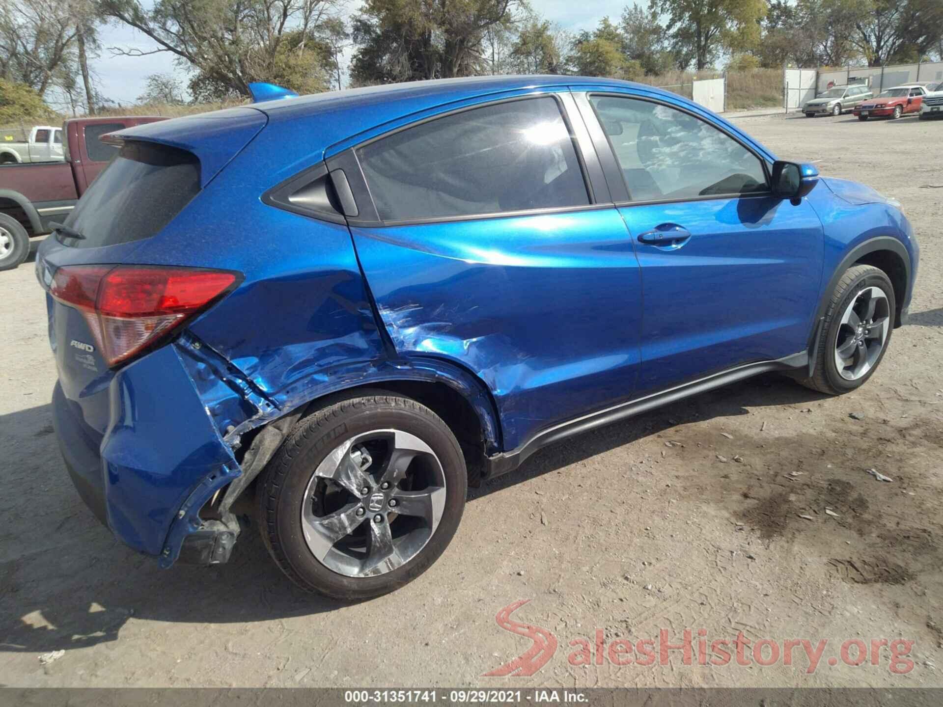 3CZRU6H54JM714138 2018 HONDA HR-V