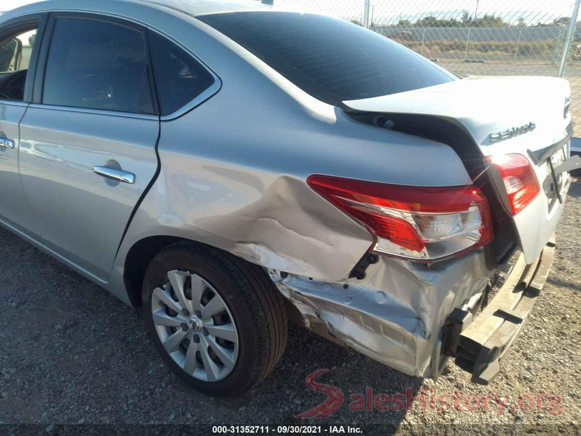 3N1AB7AP1GL668344 2016 NISSAN SENTRA