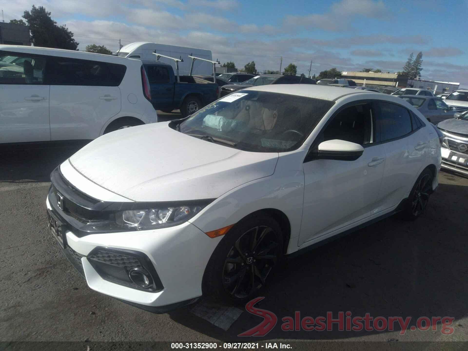 SHHFK7H49KU414191 2019 HONDA CIVIC HATCHBACK