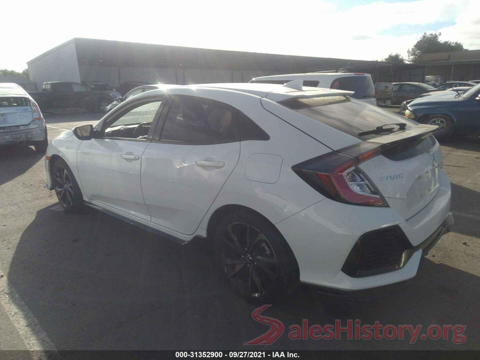 SHHFK7H49KU414191 2019 HONDA CIVIC HATCHBACK