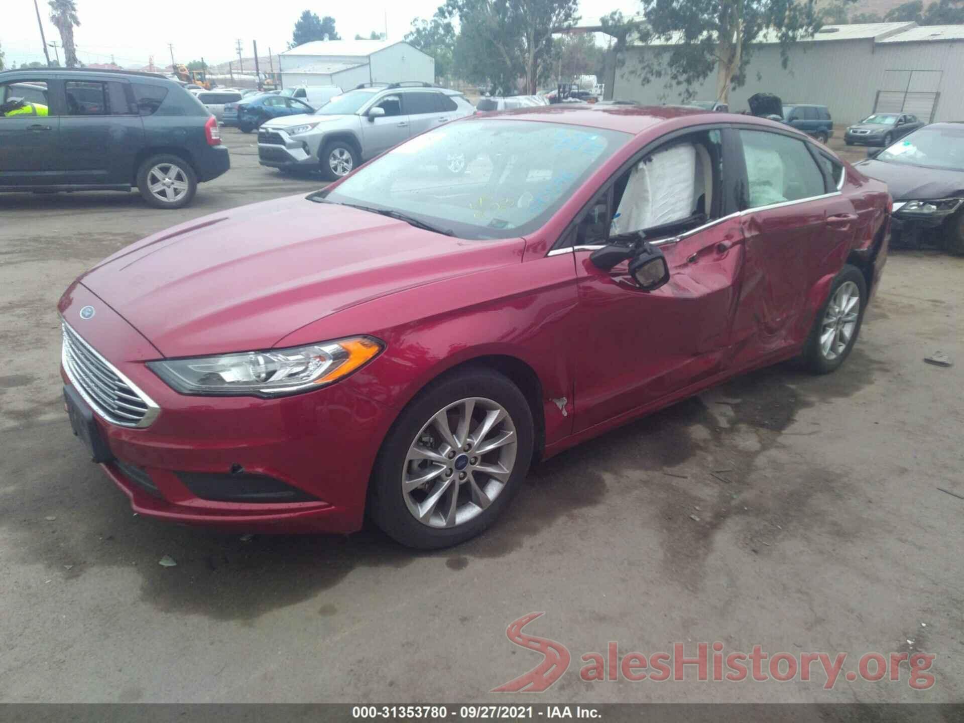 3FA6P0H76HR373570 2017 FORD FUSION