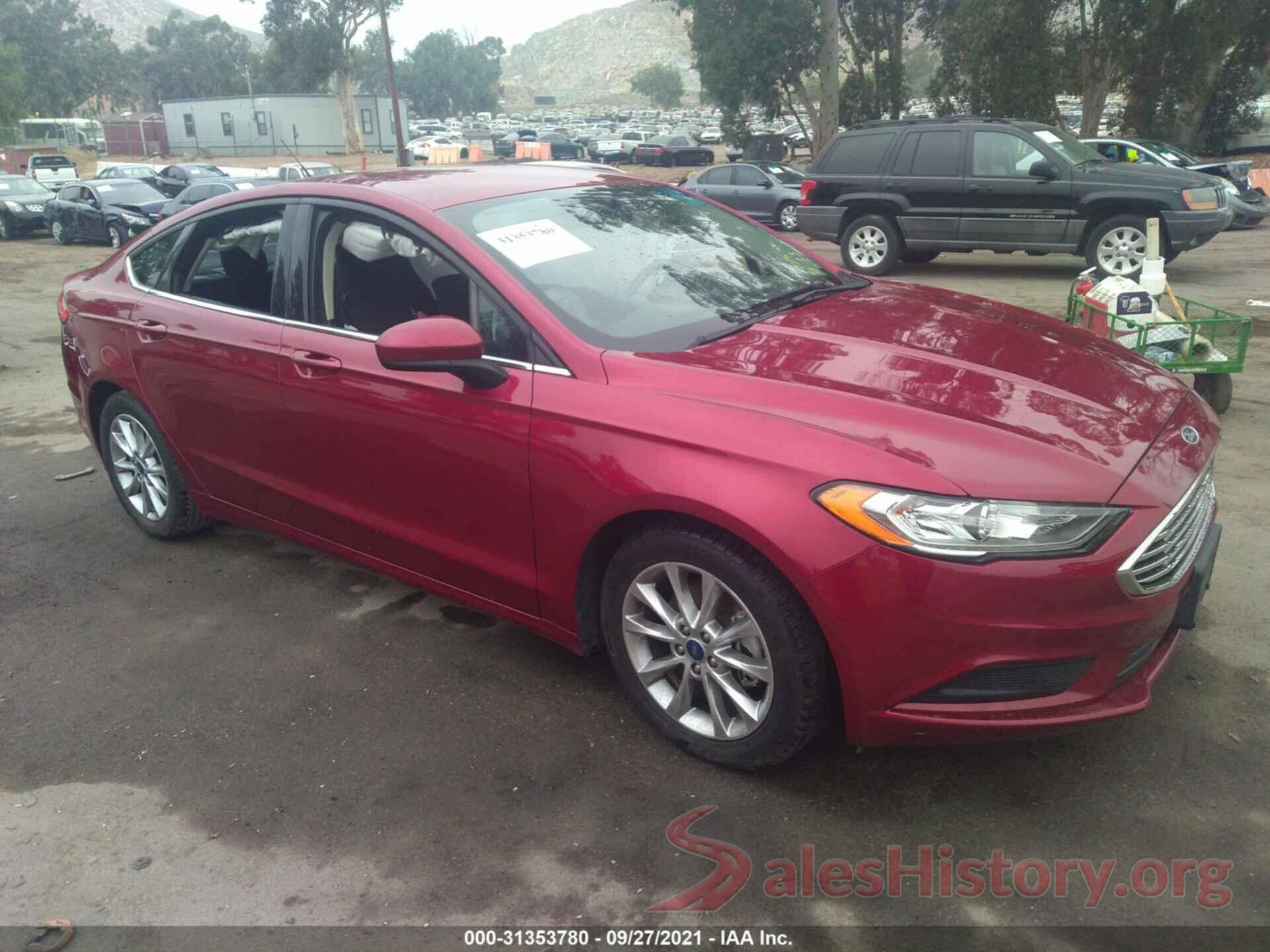 3FA6P0H76HR373570 2017 FORD FUSION