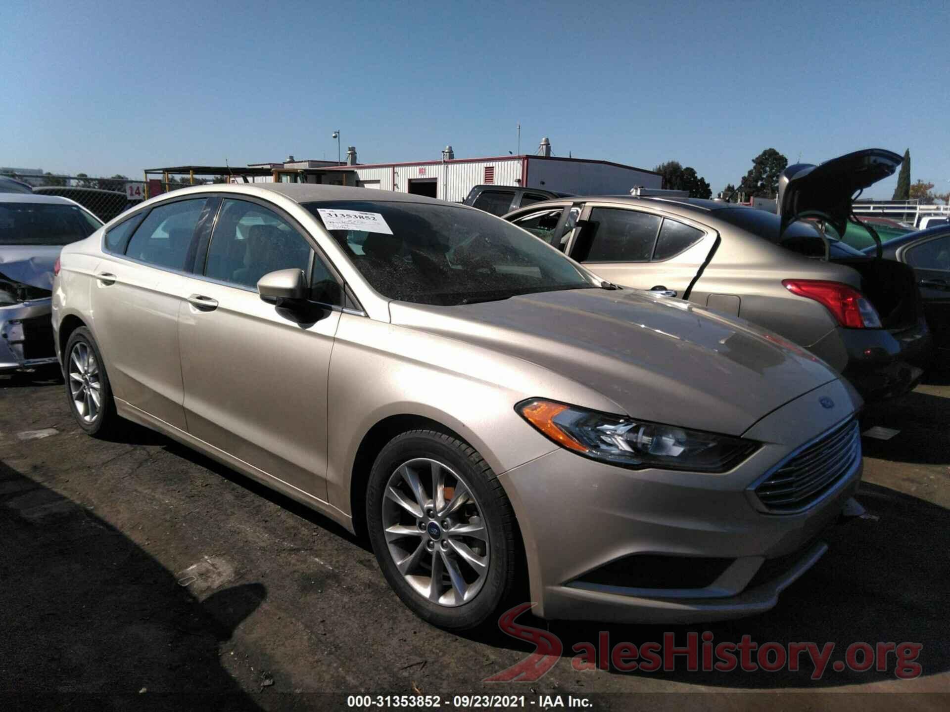 3FA6P0H71HR201320 2017 FORD FUSION