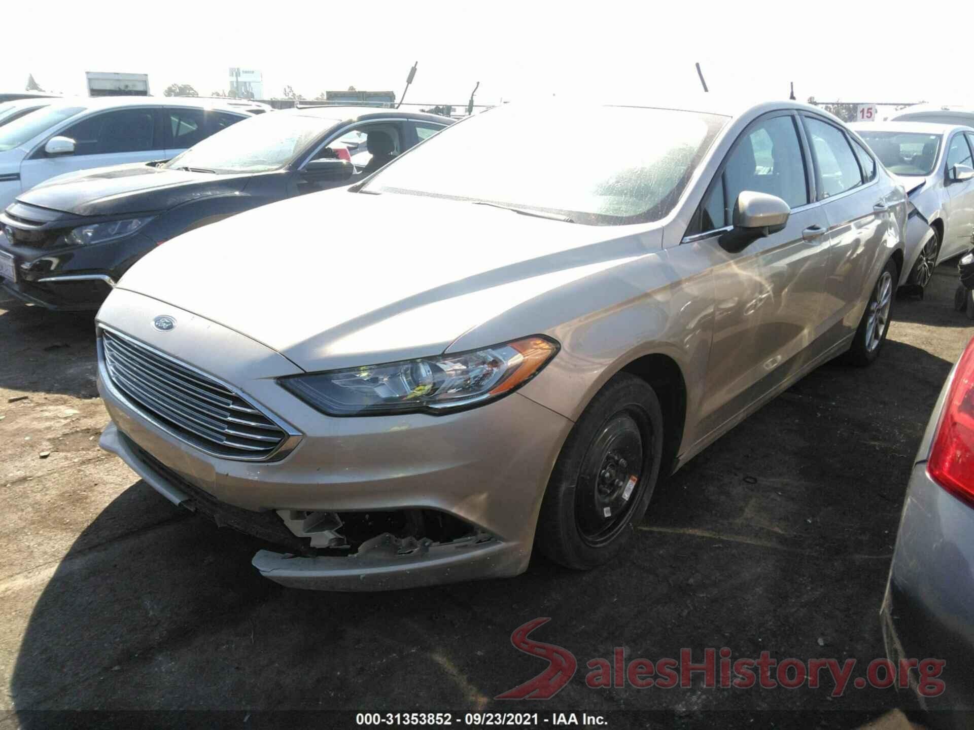 3FA6P0H71HR201320 2017 FORD FUSION