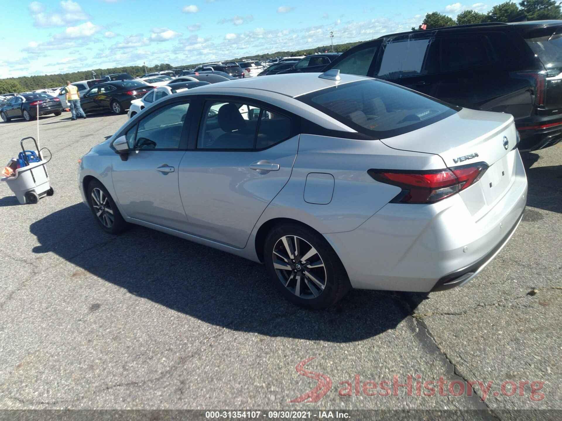 3N1CN8EV8ML835549 2021 NISSAN VERSA