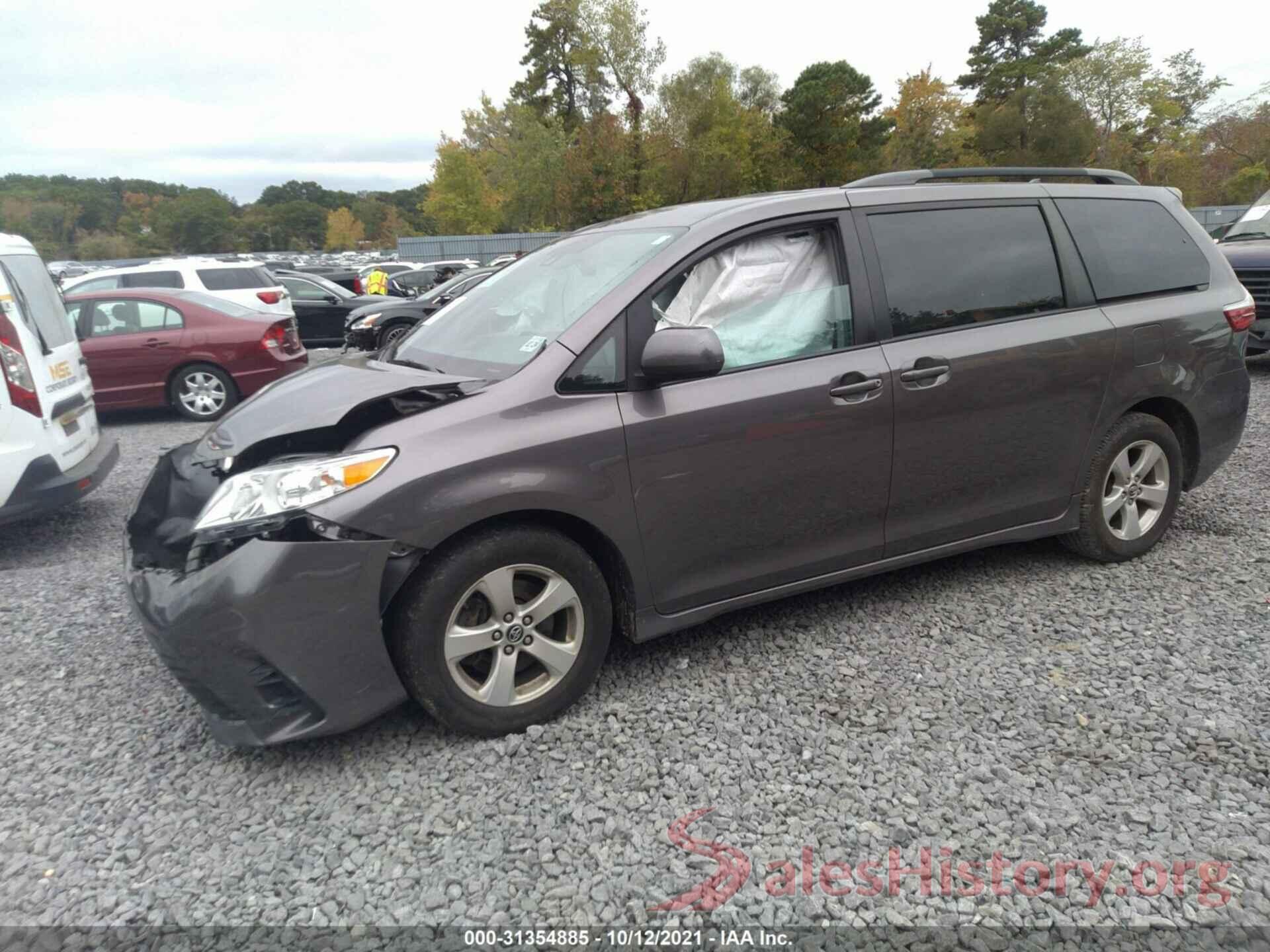 5TDKZ3DC1KS986515 2019 TOYOTA SIENNA