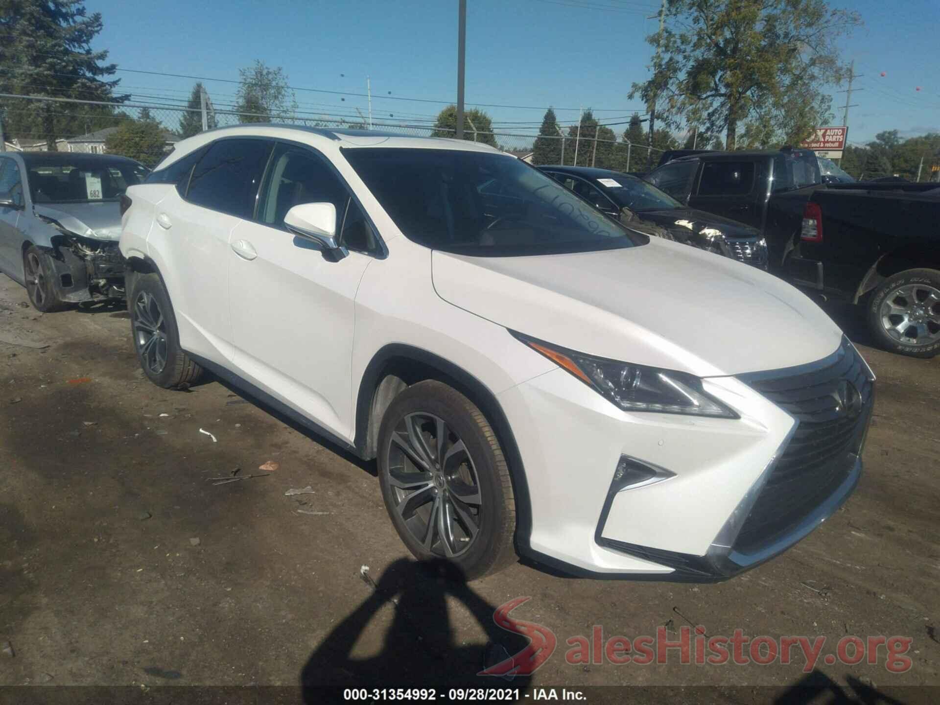 2T2BZMCA7HC062017 2017 LEXUS RX